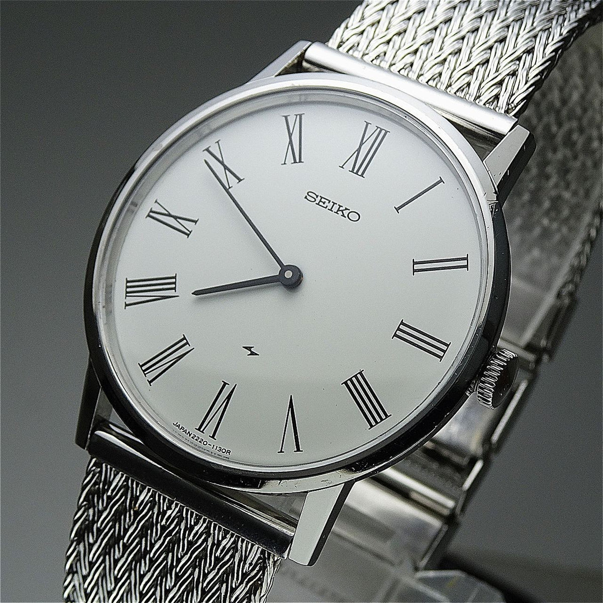 Serviced Vintage 1974 JAPAN SEIKO CHARIOT HI-BEAT 2220-0430 24J Hand-winding.