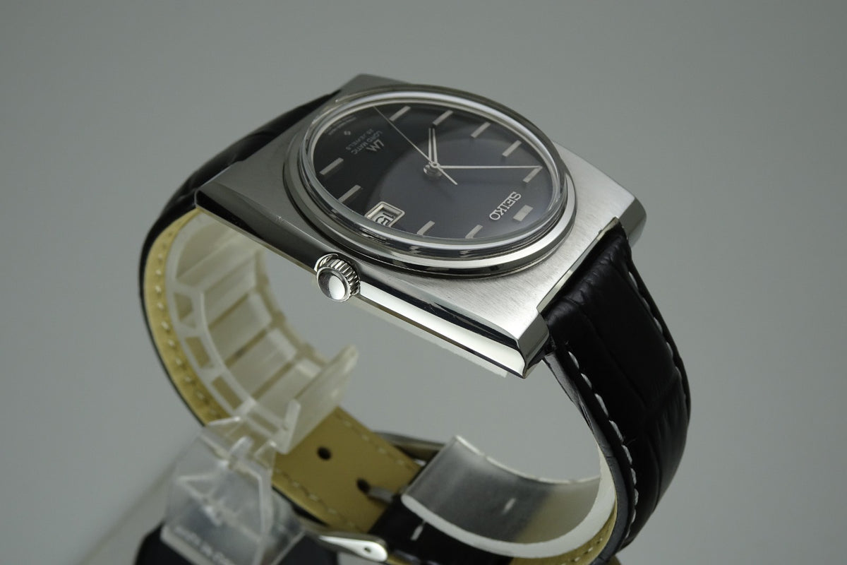 Vintage 1969 JAPAN SEIKO LORD MATIC CALENDAR 5605-7030 25Jewels Automatic.