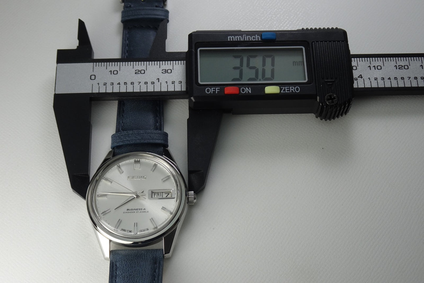 Vintage 1967 JAPAN SEIKO BUSINESS-A WEEKDATER 8306(46)-8020 27Jewels Automatic.