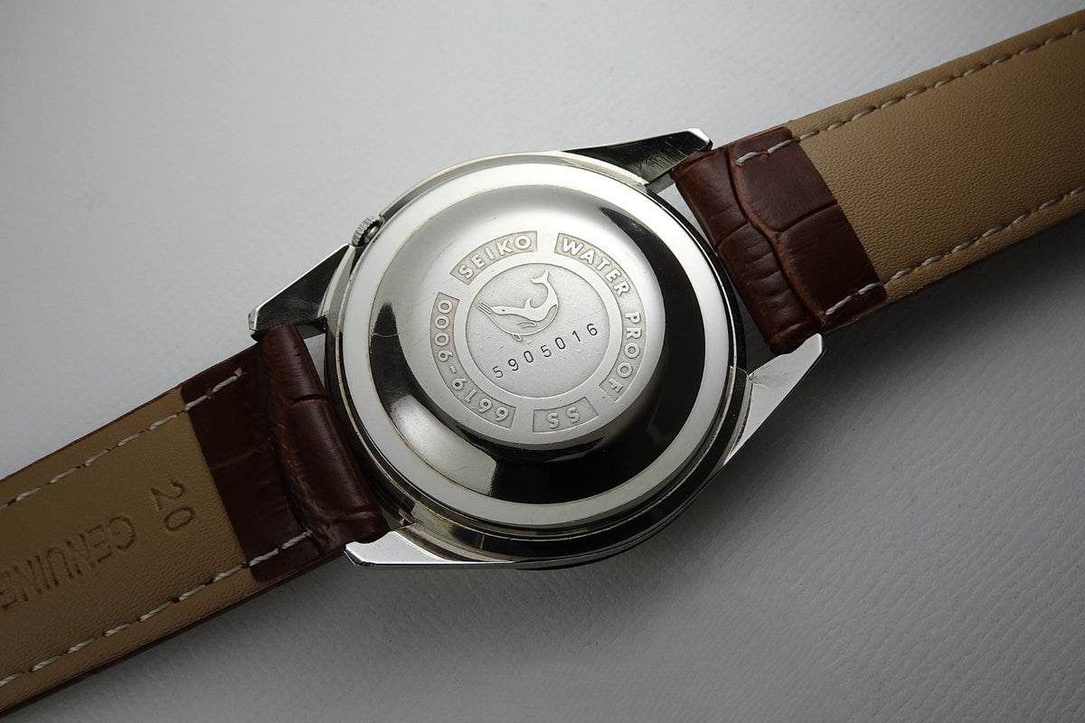 Vintage 1965 JAPAN SEIKO SPORTSMATIC5 6619-9000 21Jewels Automatic.