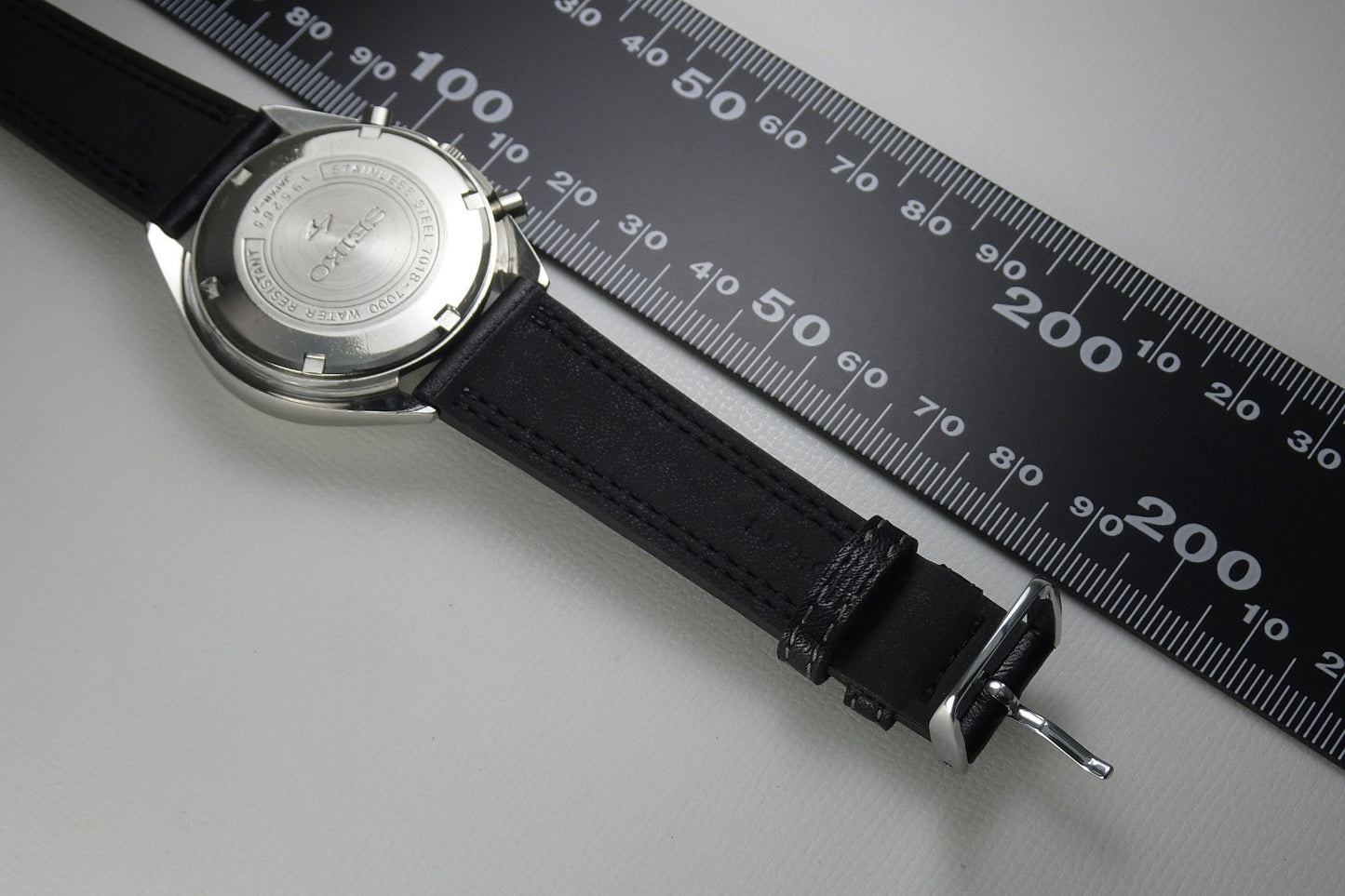 Vintage 1971 JAPAN SEIKO CHRONOGRAPH 7018-7000 23Jewels Automatic.