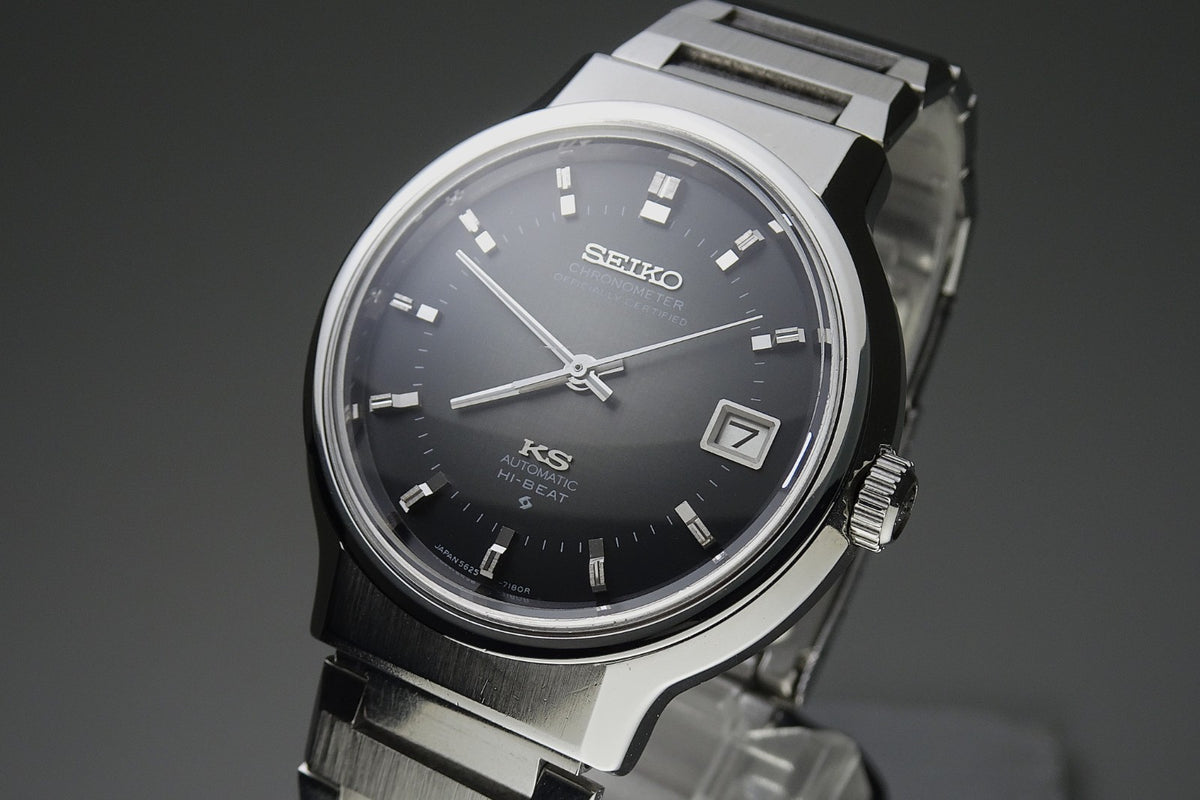 Vintage 1972 JAPAN KING SEIKO CHRONOMETER 5625-7170 25Jewels Automatic.