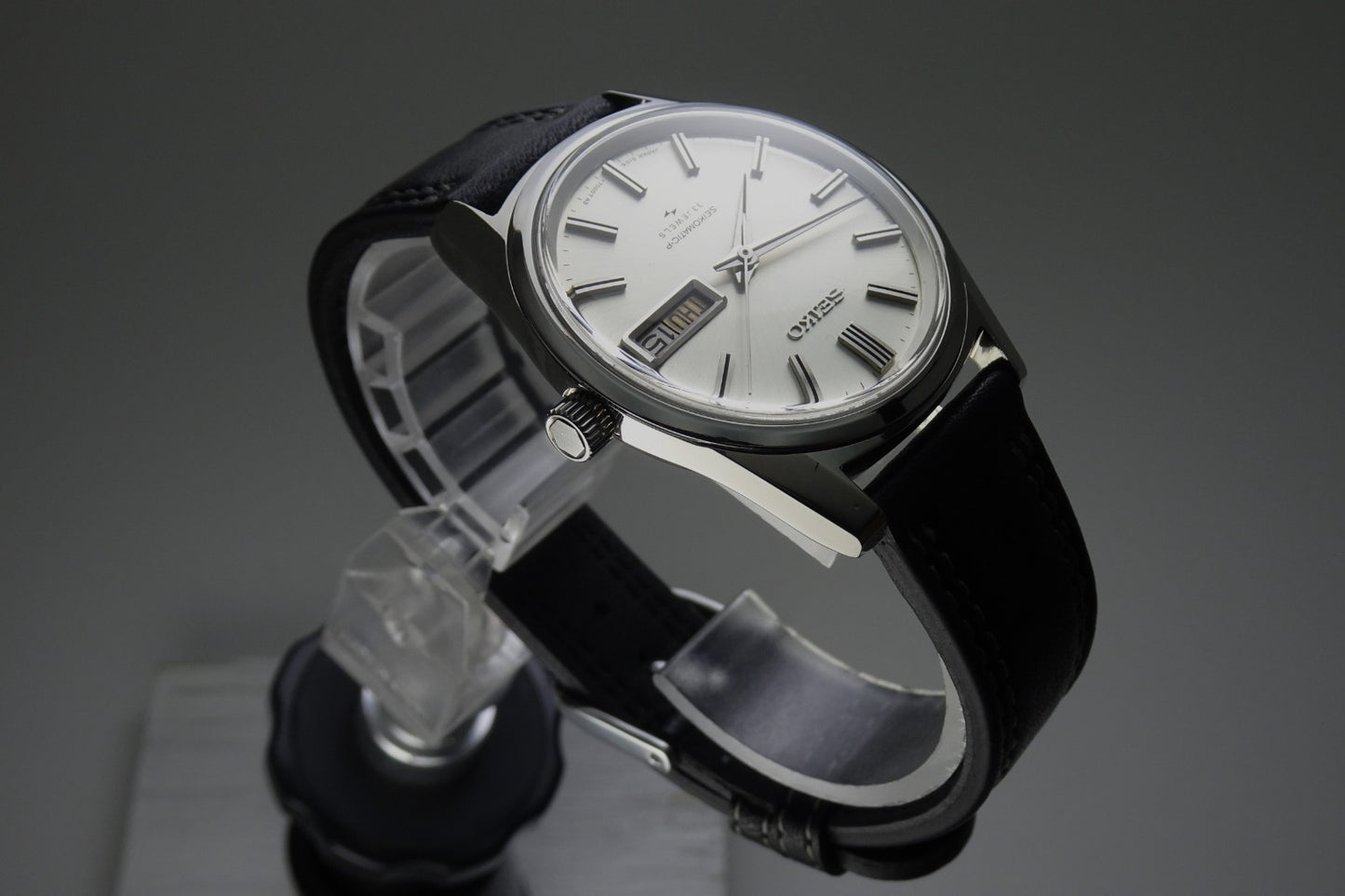 Vintage 1967's JAPAN SEIKO SEIKOMATIC-P WEEKDATER 5106-7000 33Jewels Automatic.