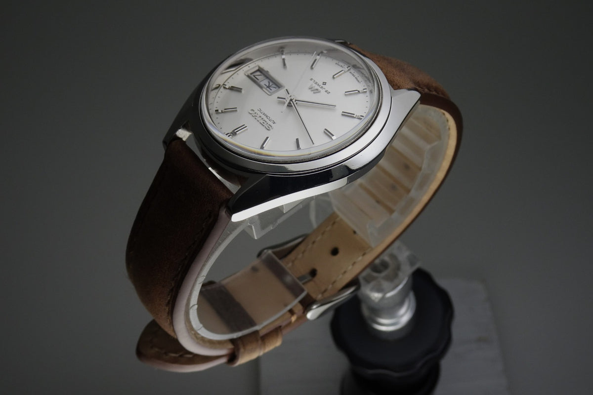 Vintage 1974 JAPAN SEIKO LORD MATIC WEEKDATER 5606-7192 25Jewels Automatic.