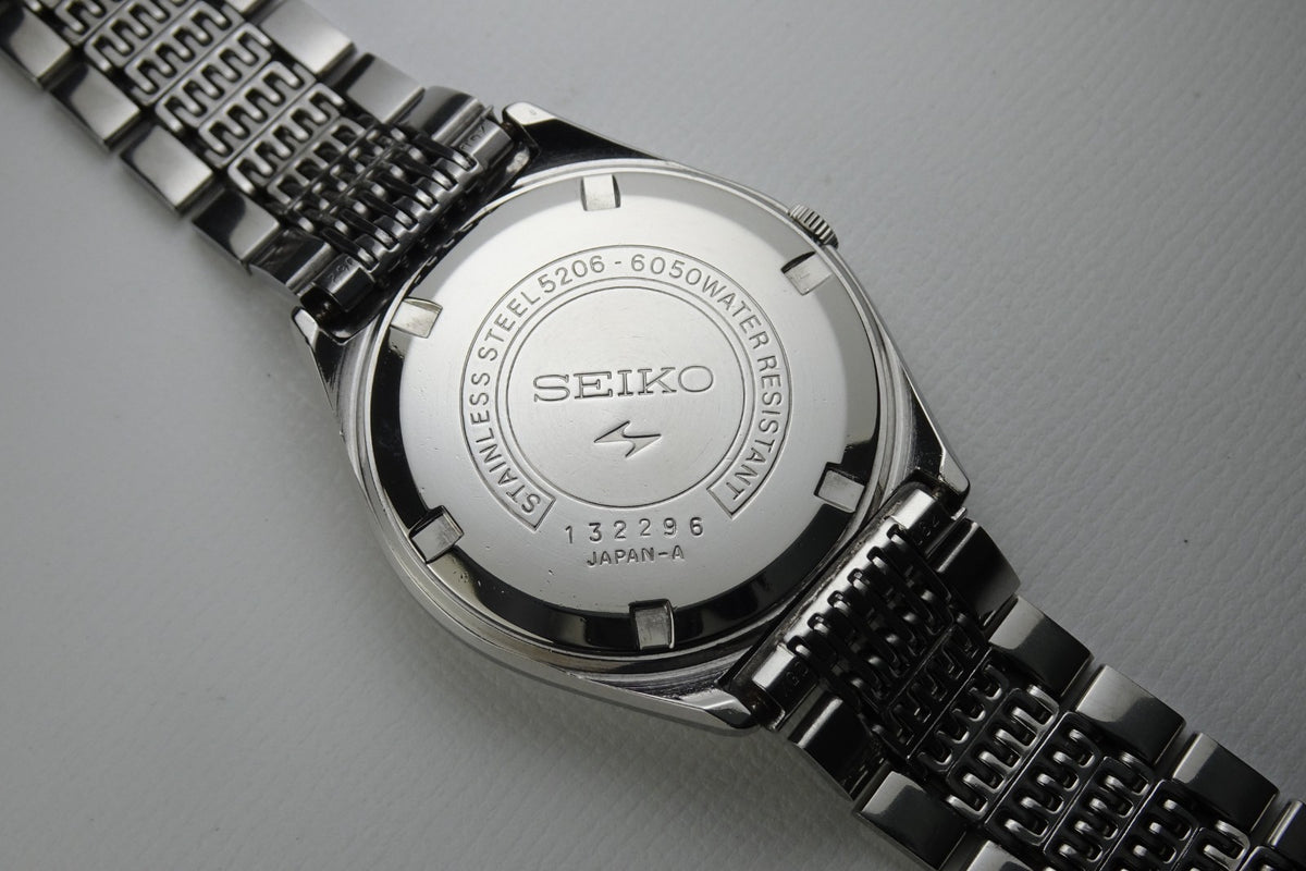 Vintage 1971 JAPAN SEIKO LORD MATIC SPECIAL WEEKDATER 5206-6050 23J Automatic.