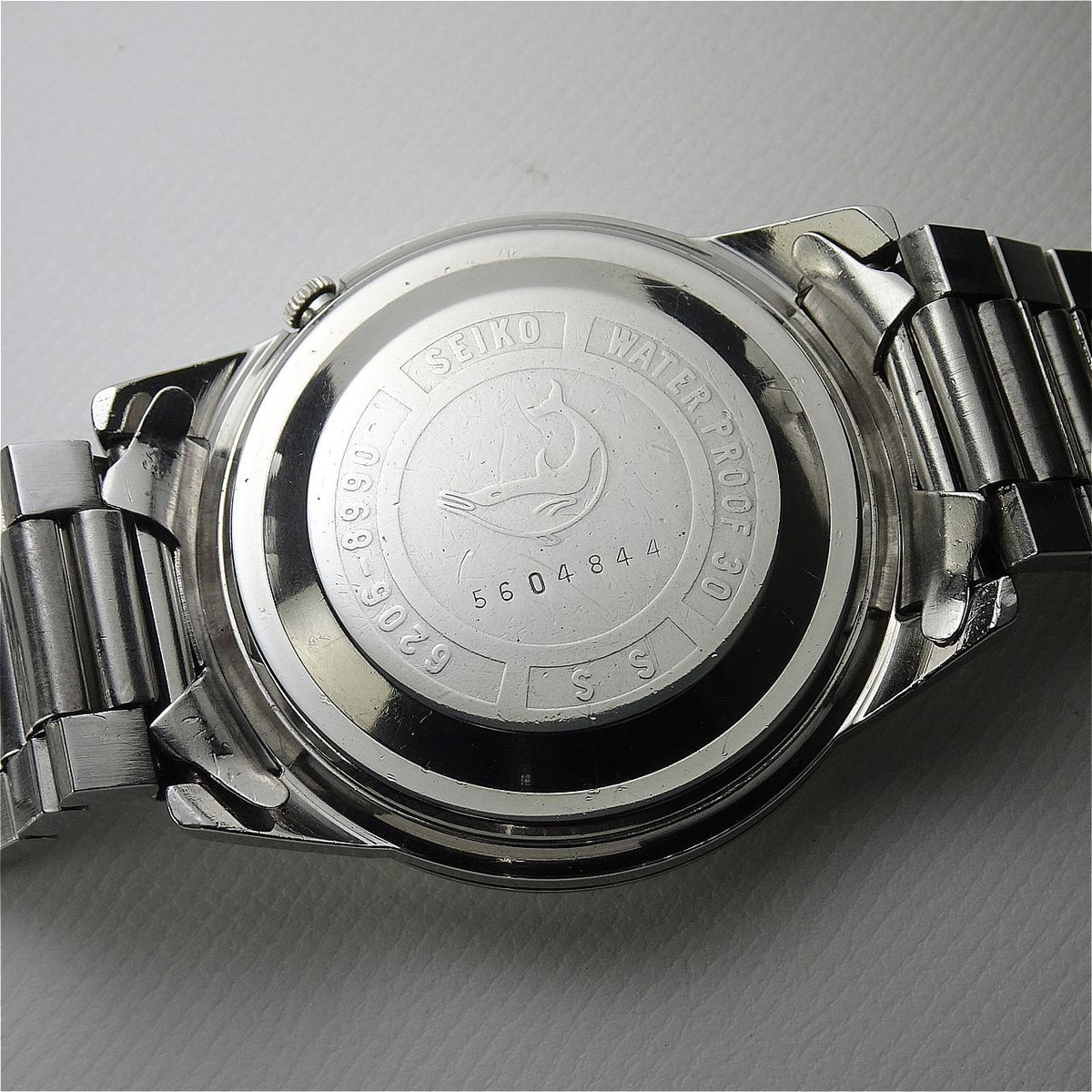 Serviced Vintage 1965 JAPAN SEIKO SEIKOMATIC WEEKDATER 6206-8990 26J Automatic.