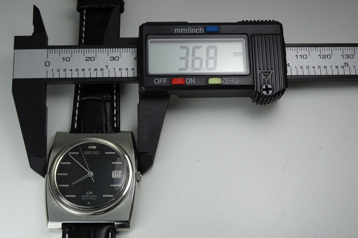Vintage 1969 JAPAN SEIKO LORD MATIC CALENDAR 5605-7030 25Jewels Automatic.