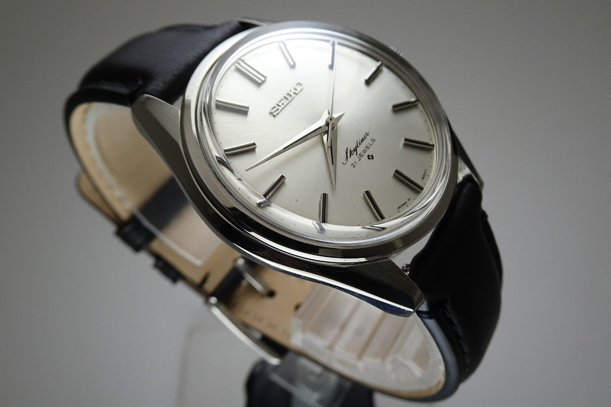 Vintage 1971 JAPAN SEIKO SKYLINER 6100-8000 21Jewels Hand-winding.