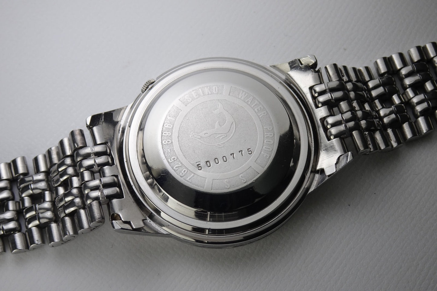 Vintage 1965 JAPAN SEIKO SPORTSMATIC CALENDAR 820 7625-8961 17Jewels Automatic.