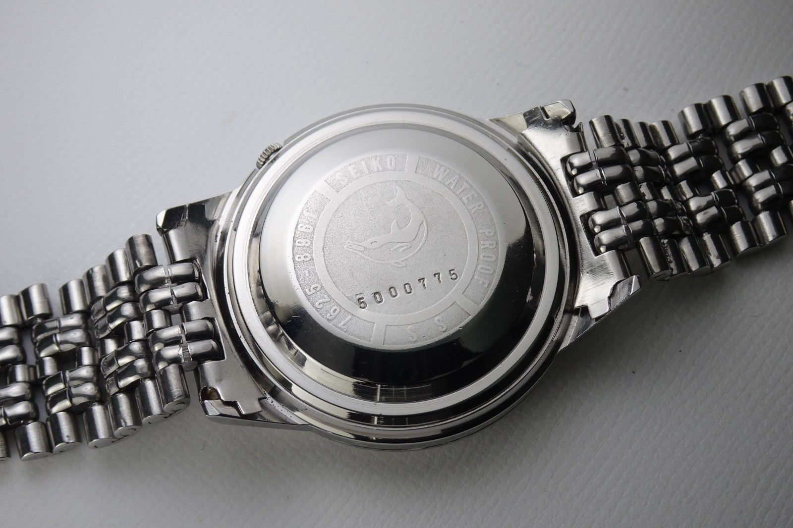 Vintage 1965 JAPAN SEIKO SPORTSMATIC CALENDAR 820 7625-8961 17Jewels Automatic.