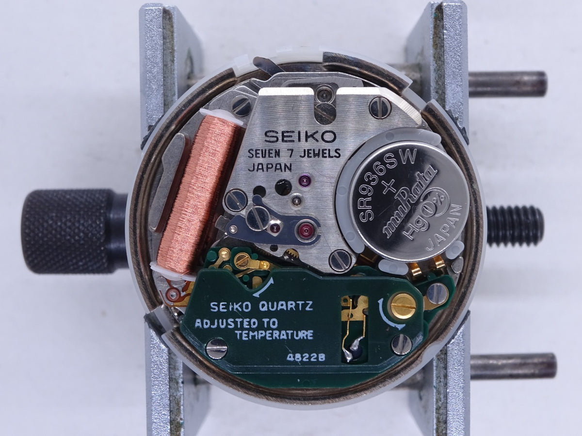 Vintage 1977 JAPAN SEIKO KING QUARTZ 4822-8110 7Jewels Quartz.