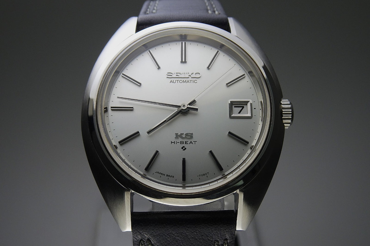 Vintage 1970 JAPAN KING SEIKO CALENDAR 5625-7080 25Jewels Automatic.