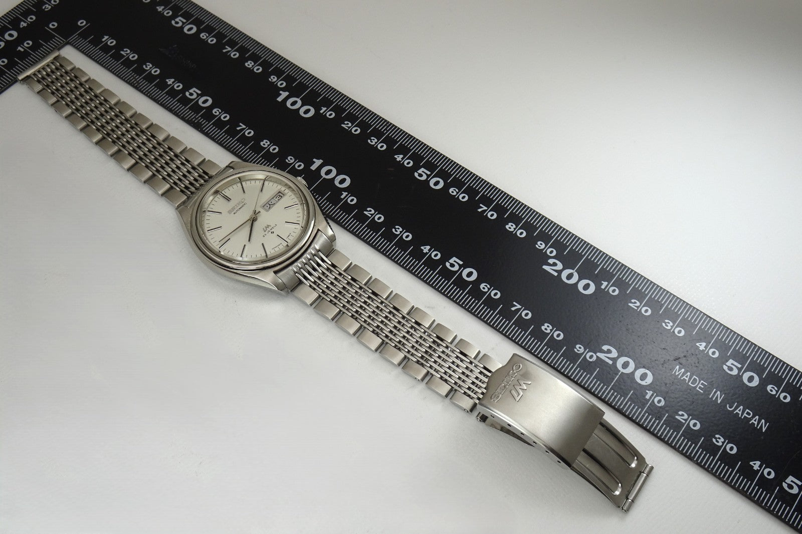 Serviced Vintage 1974 JAPAN SEIKO LORD MATIC WEEKDATER 5606-7072 23J Automatic.