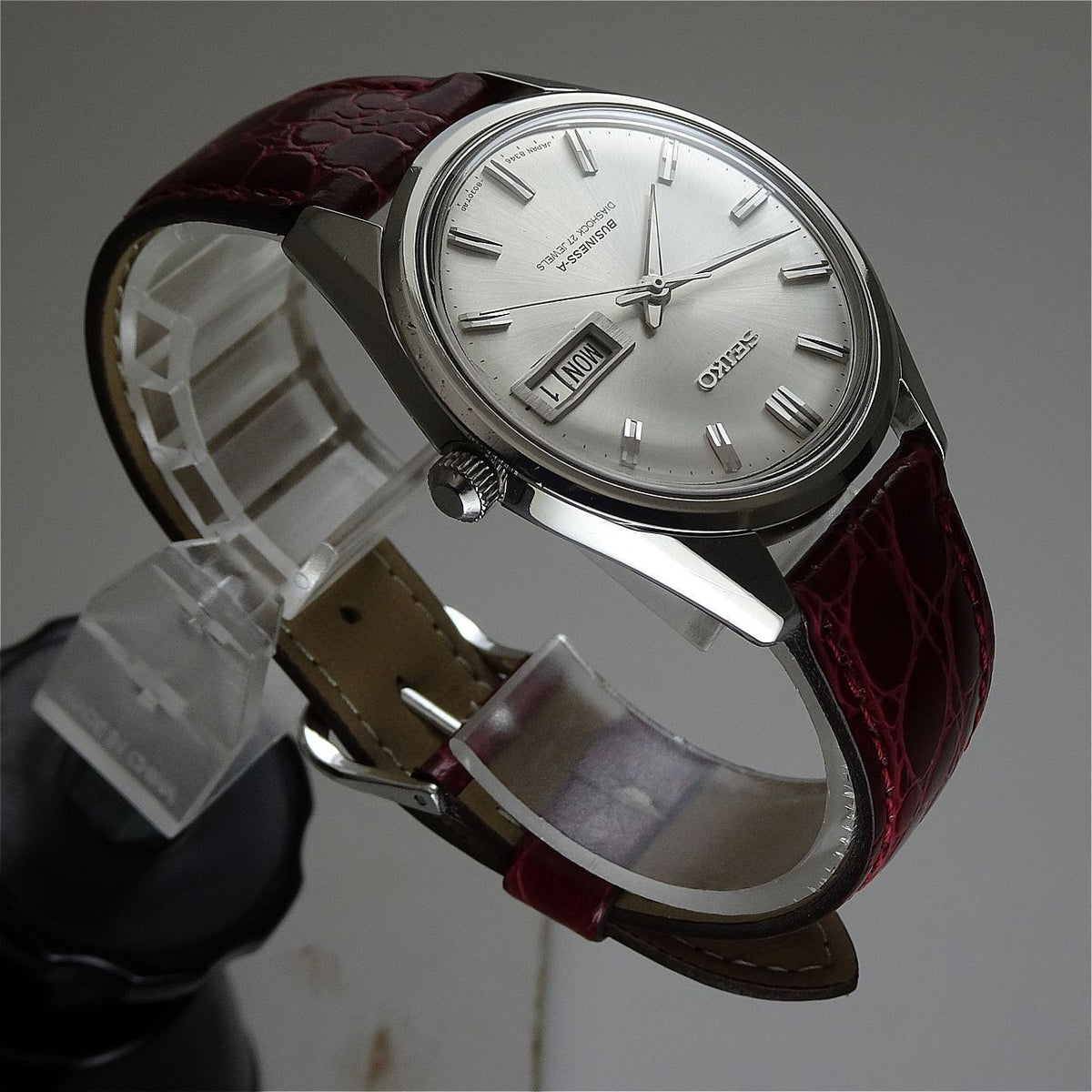 Serviced  Vintage 1967 JAPAN SEIKO BUSINESS-A  8306(46)-8020 27J Automatic.
