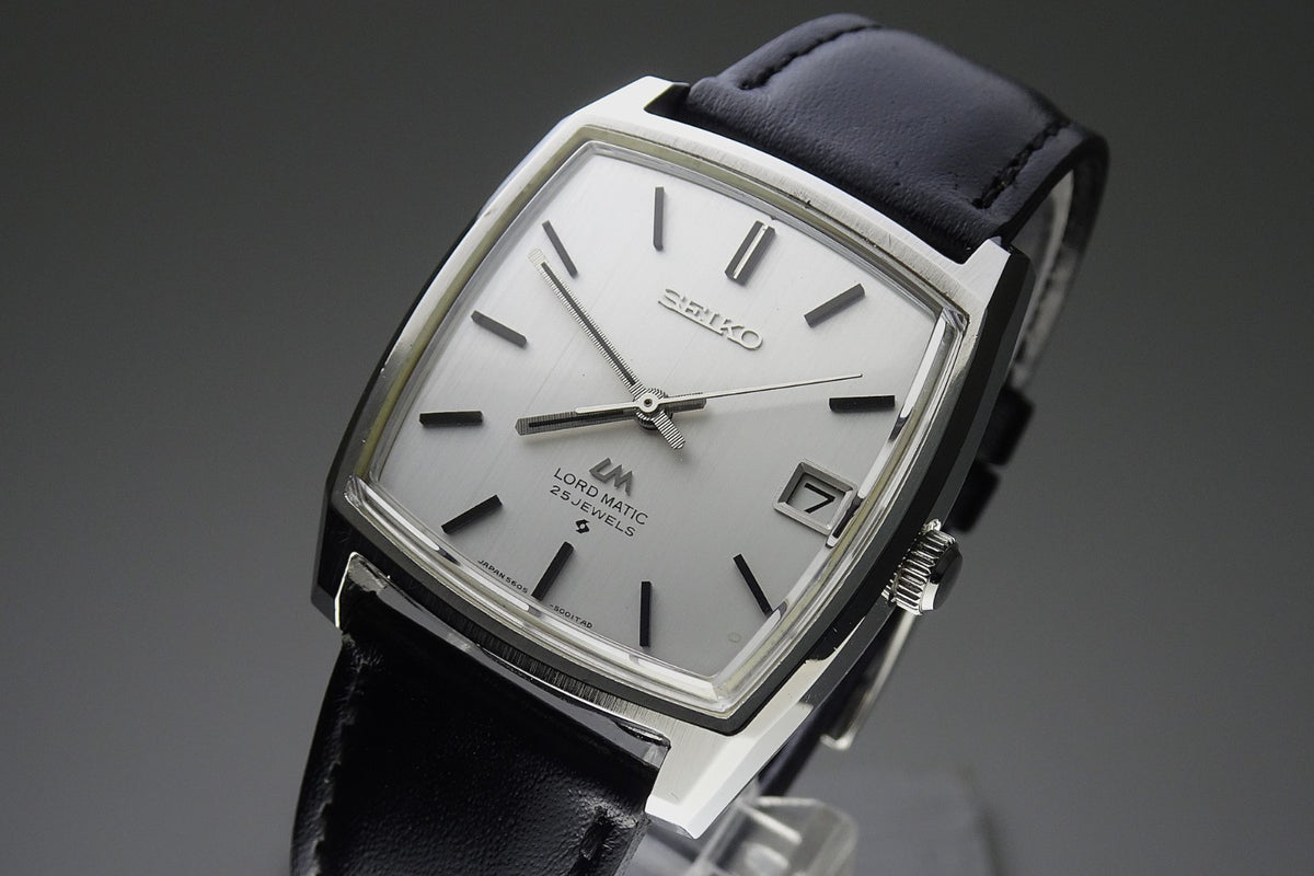 Vintage 1969 JAPAN SEIKO LORD MATIC CALENDAR 5605-5000 25Jewels Automatic.