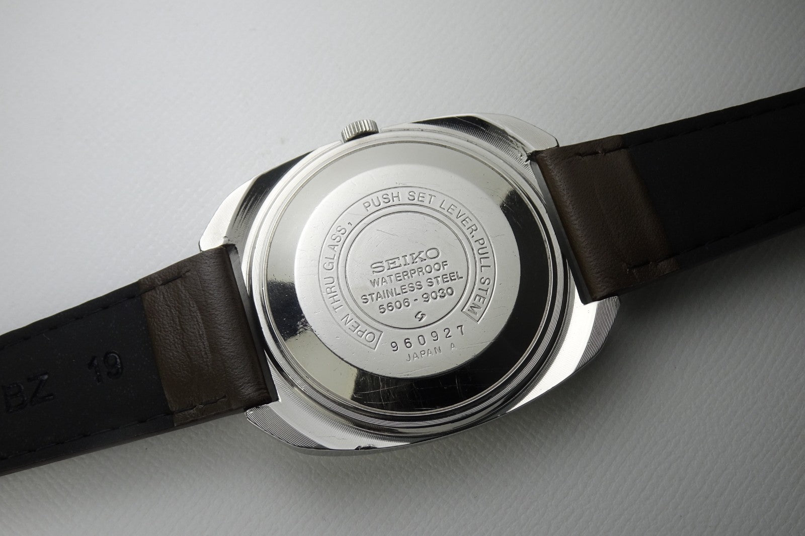 Serviced Vintage 1969 JAPAN SEIKO LORD MATIC WEEKDATER 5606-9030 23J Automatic.