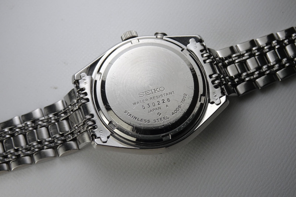 Vintage 1975 JAPAN SEIKO BELL-MATIC WEEKDATER 4006-7012 27Jewels Automatic.