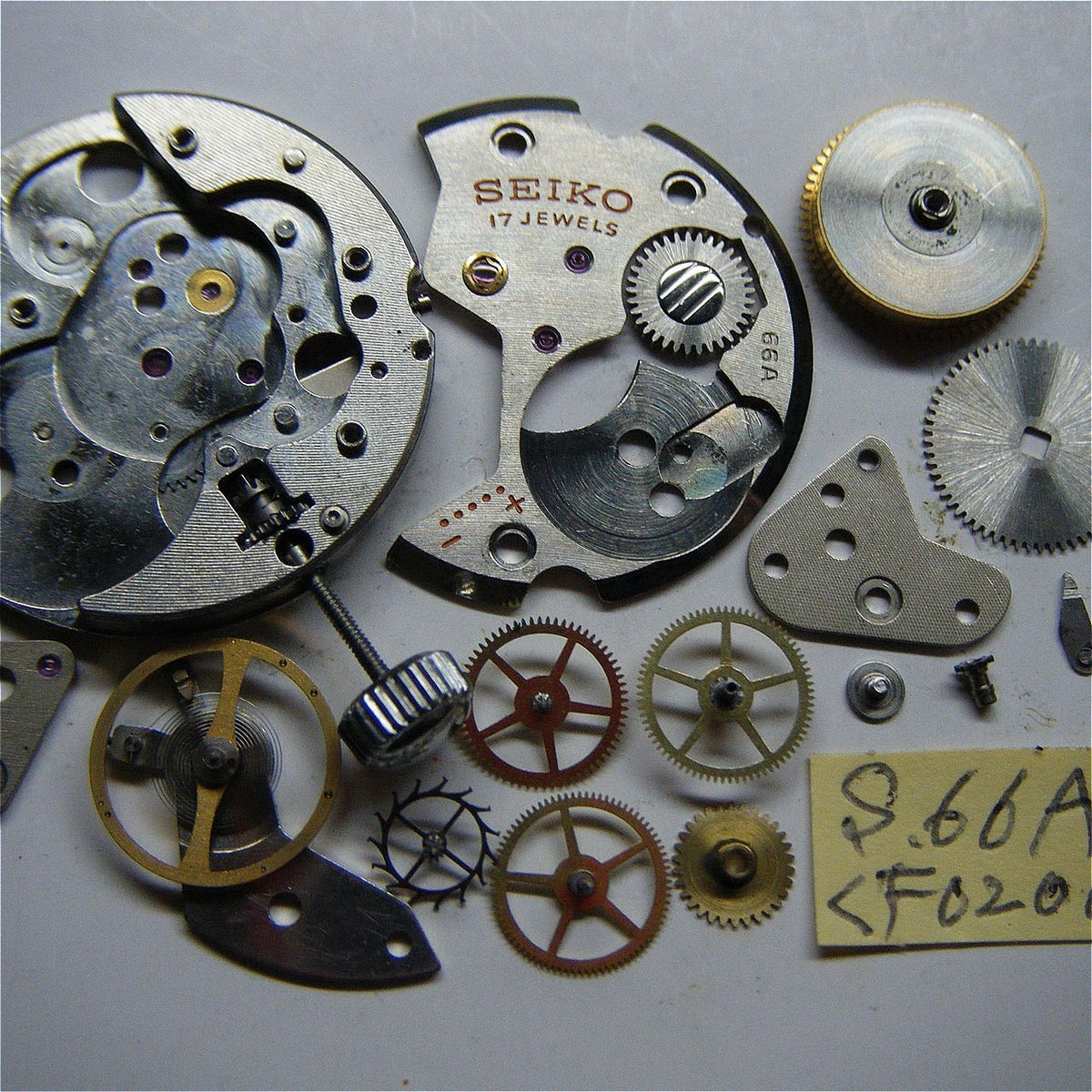 Serviced Vintage 1965 JAPAN SEIKO SEA HORSE 66-8980 17Jewels Hand-winding.