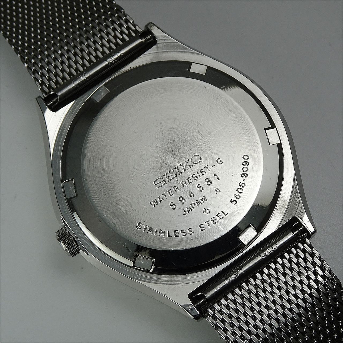 Vintage 1975 JAPAN LORD MATIC WEEKDATER 5606-8090 23Jewels Automatic.