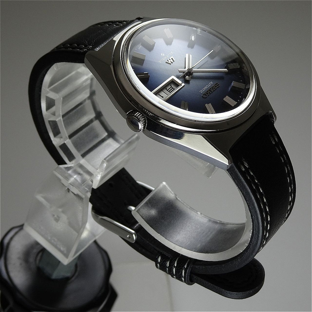 Serviced Vintage 1973 JAPAN SEIKO LORD MATIC WEEKDATER 5606-7260 23J Automatic.