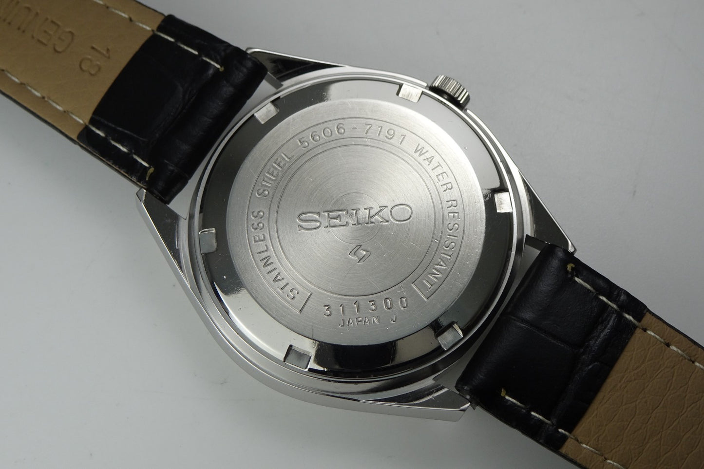 Serviced  Vintage 1973 JAPAN SEIKO LORD MATIC WEEKDATER 5606-7191 25J Automatic.