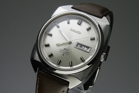 Serviced Vintage 1969 JAPAN SEIKO LORD MATIC WEEKDATER 5606-9030 23J Automatic.