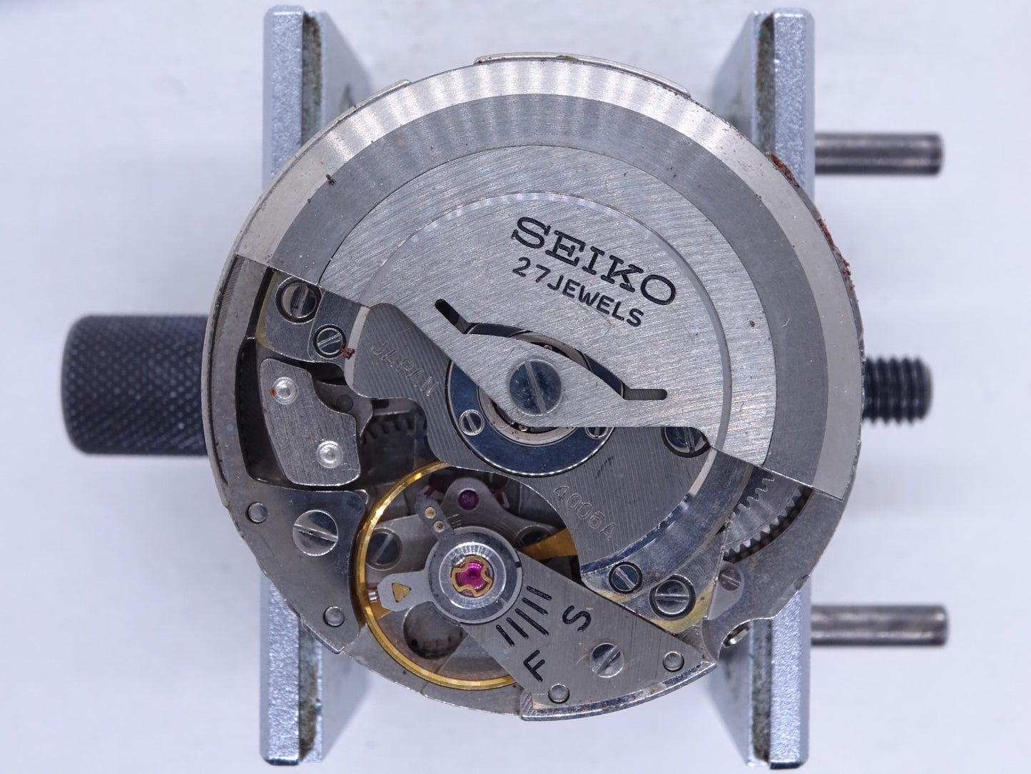 Vintage 1967 JAPAN SEIKO BELL-MATIC WEEKDATER 4006-7010 27Jewels Automatic.