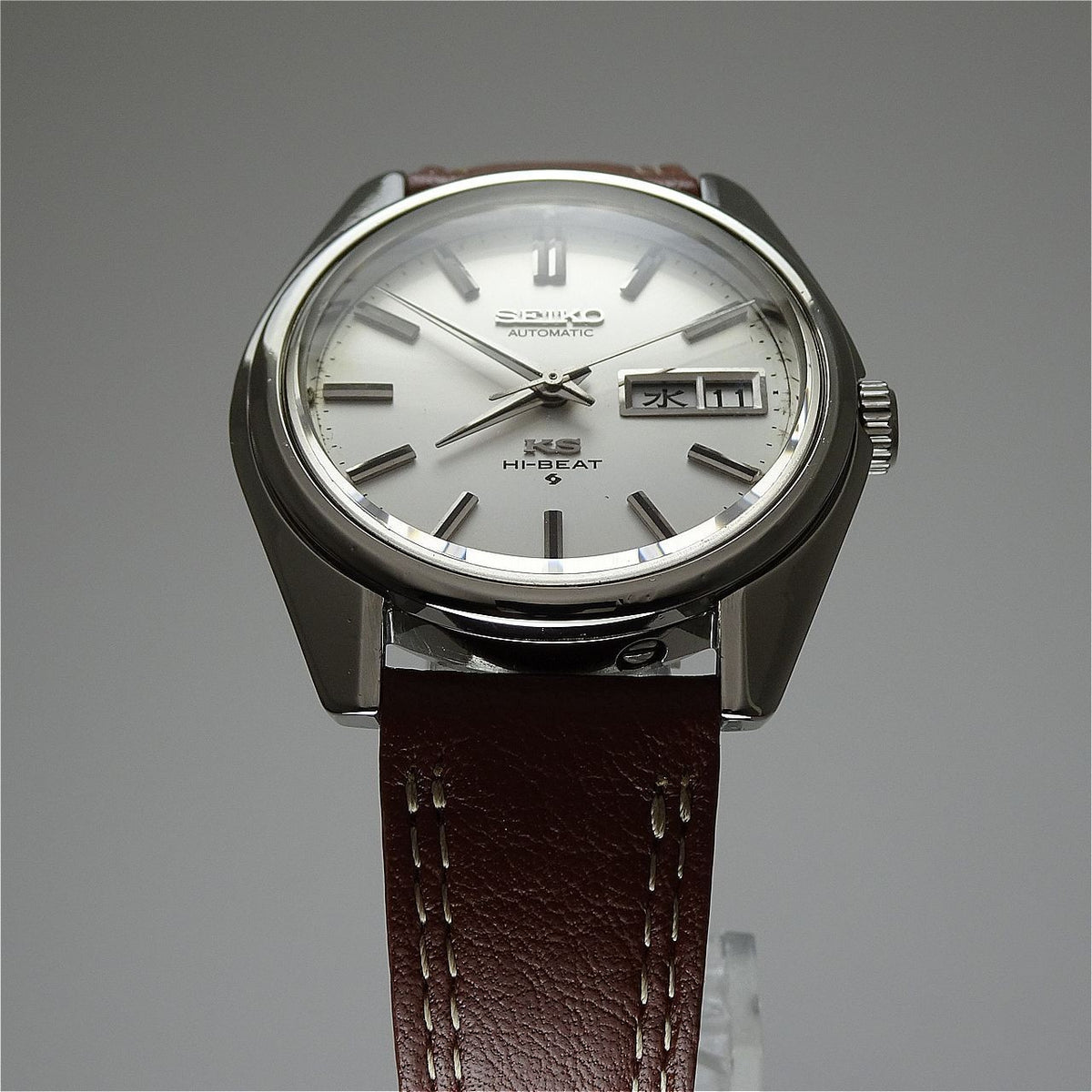 Vintage 1971 JAPAN KING SEIKO CALENDAR 5626-7000 25Jewels Automatic.