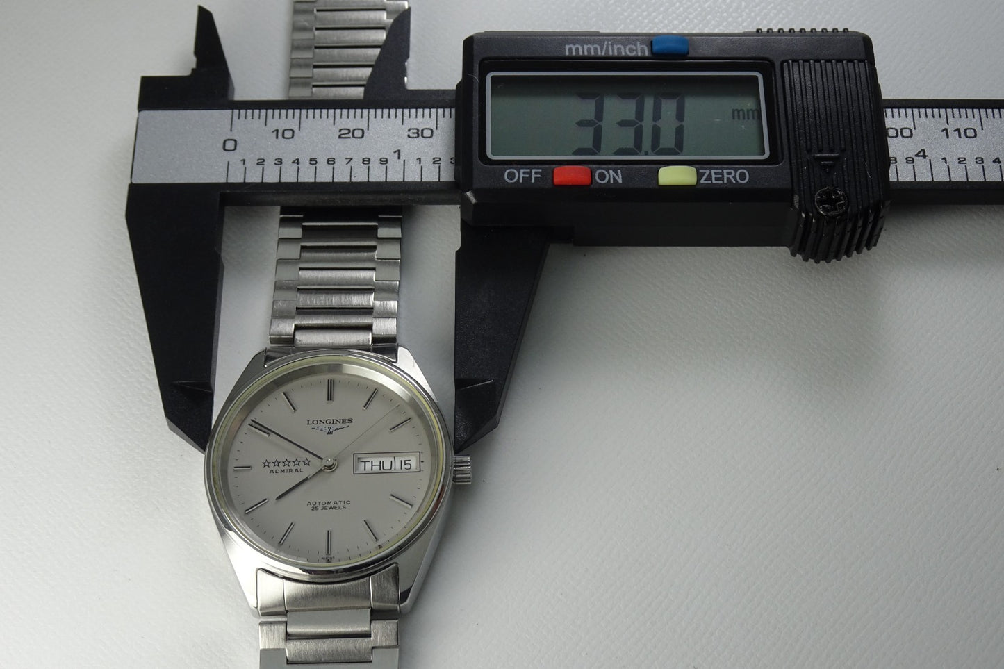 LONGINES ADMIRAL 5 STARS Cal.L636.5  25Jewels Automatic.
