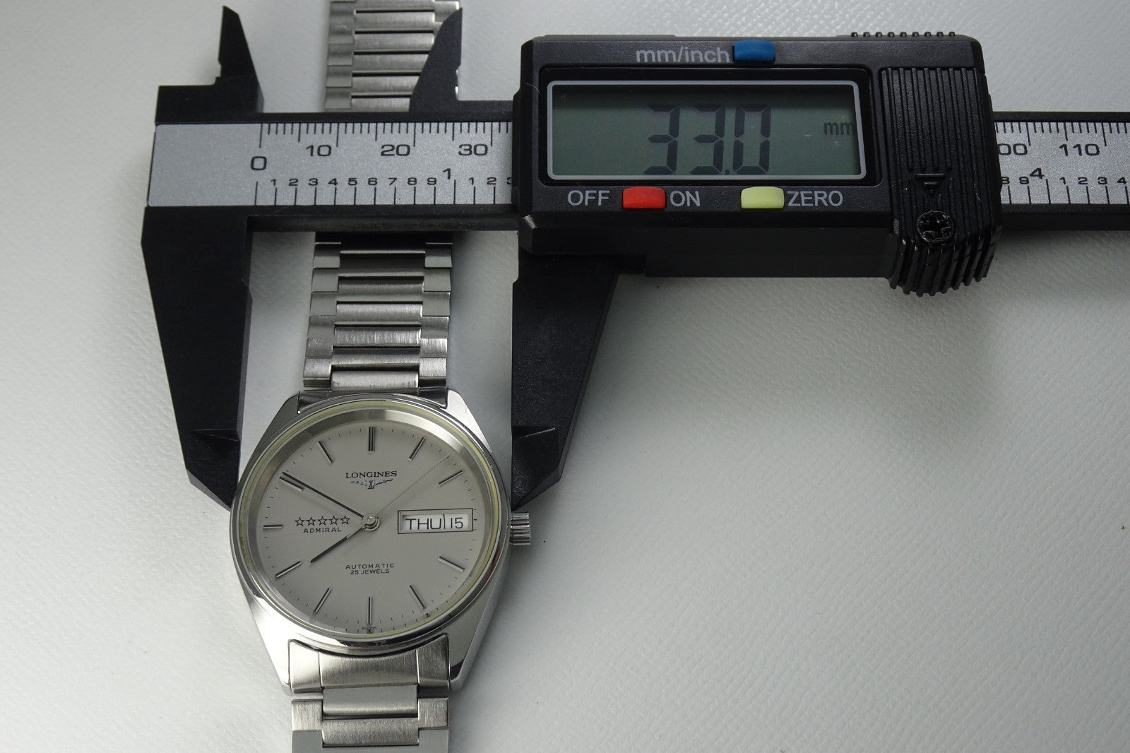 LONGINES ADMIRAL 5 STARS Cal.L636.5  25Jewels Automatic.