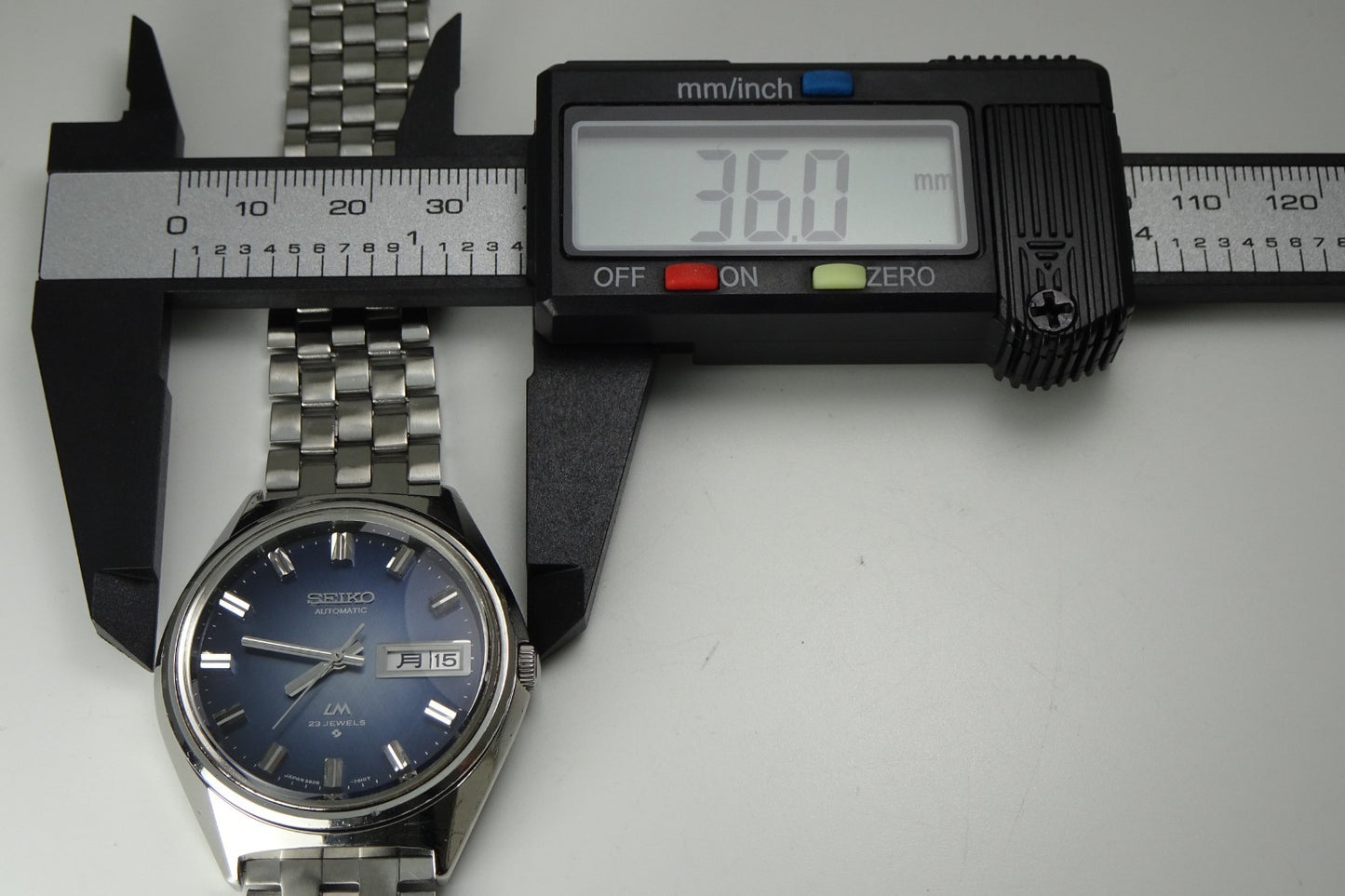 Serviced Vintage 1973 JAPAN SEIKO LORD MATIC WEEKDATER 5606-7260 23J Automatic.