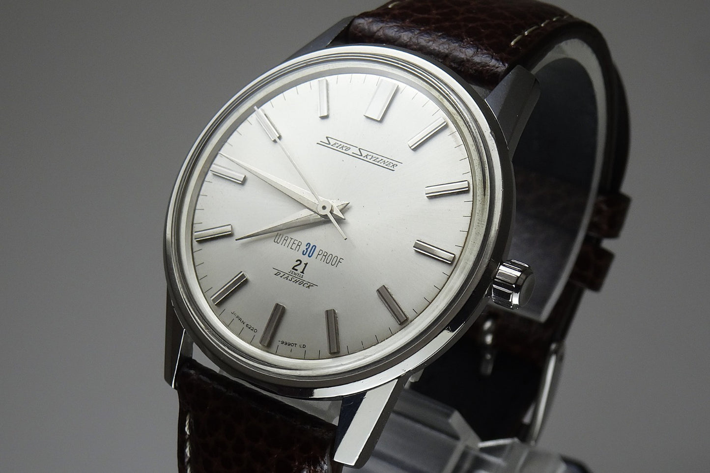Vintage 1965 JAPAN SEIKO SKYLINER 6220-9970 21Jewels Hand-winding.