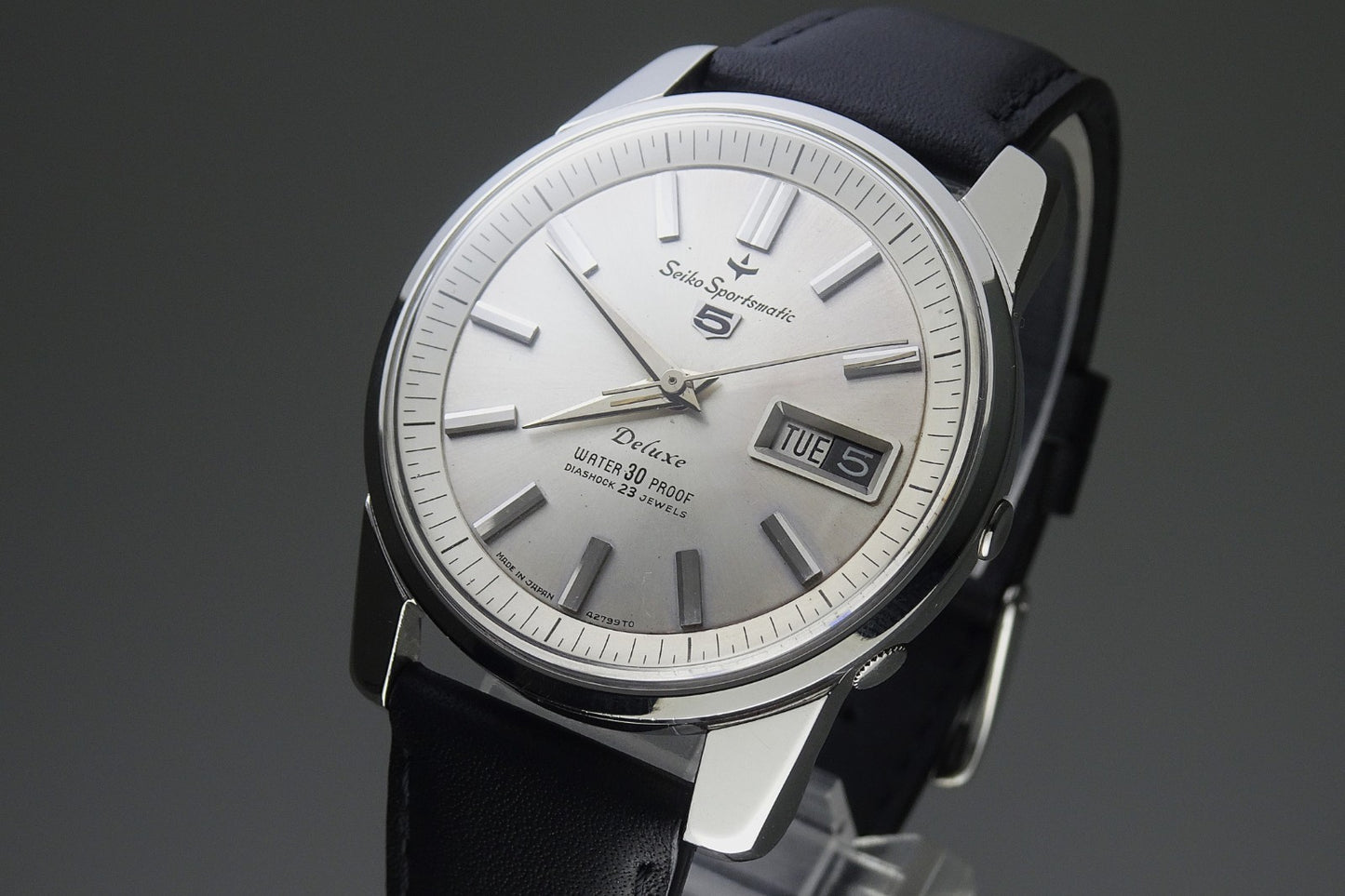 Vintage 1964 JAPAN SEIKO SPORTSMATIC5 DX 7606-7991 23Jewels Automatic.