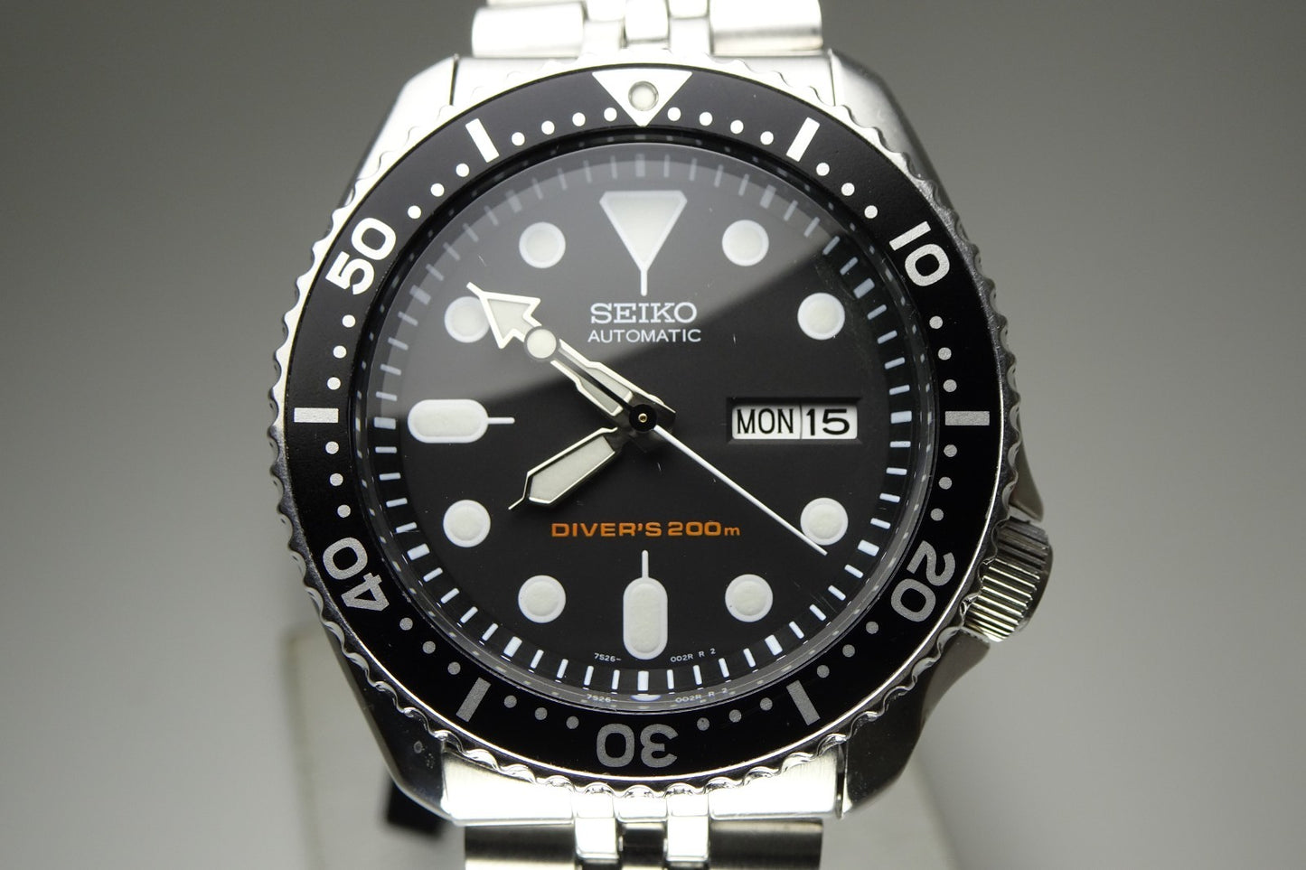 Vintage 2000 SEIKO DIVER'S 200M 7S26-0020 21J Automatic. (Overseas Model.)