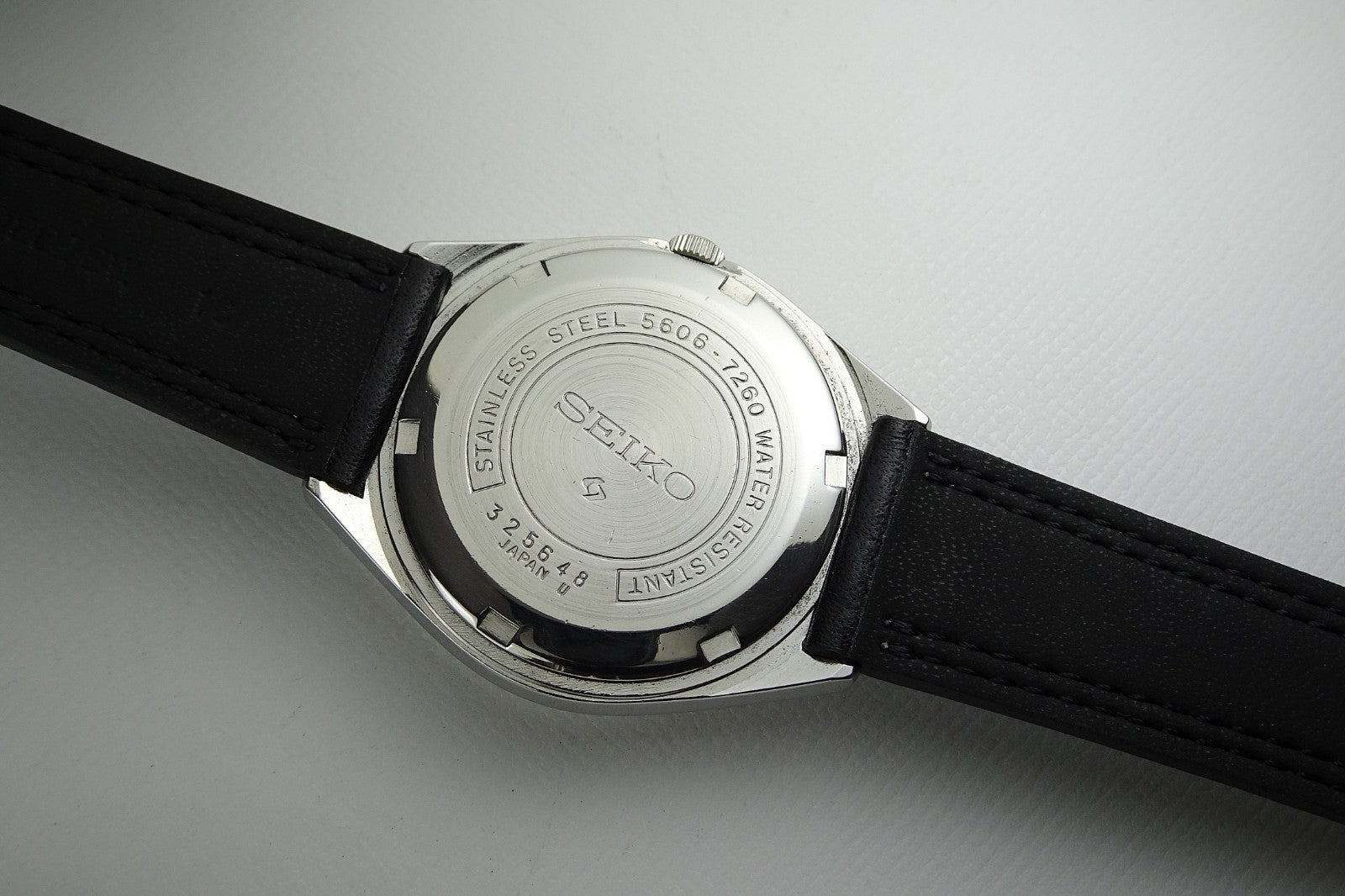 Vintage 1973 JAPAN SEIKO LORD MATIC WEEKDATER 5606-7260 23Jewels Automatic.