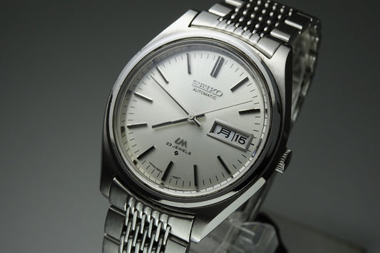 Vintage 1974 JAPAN SEIKO LORD MATIC WEEKDATER 5606-7072 23Jewels Automatic.