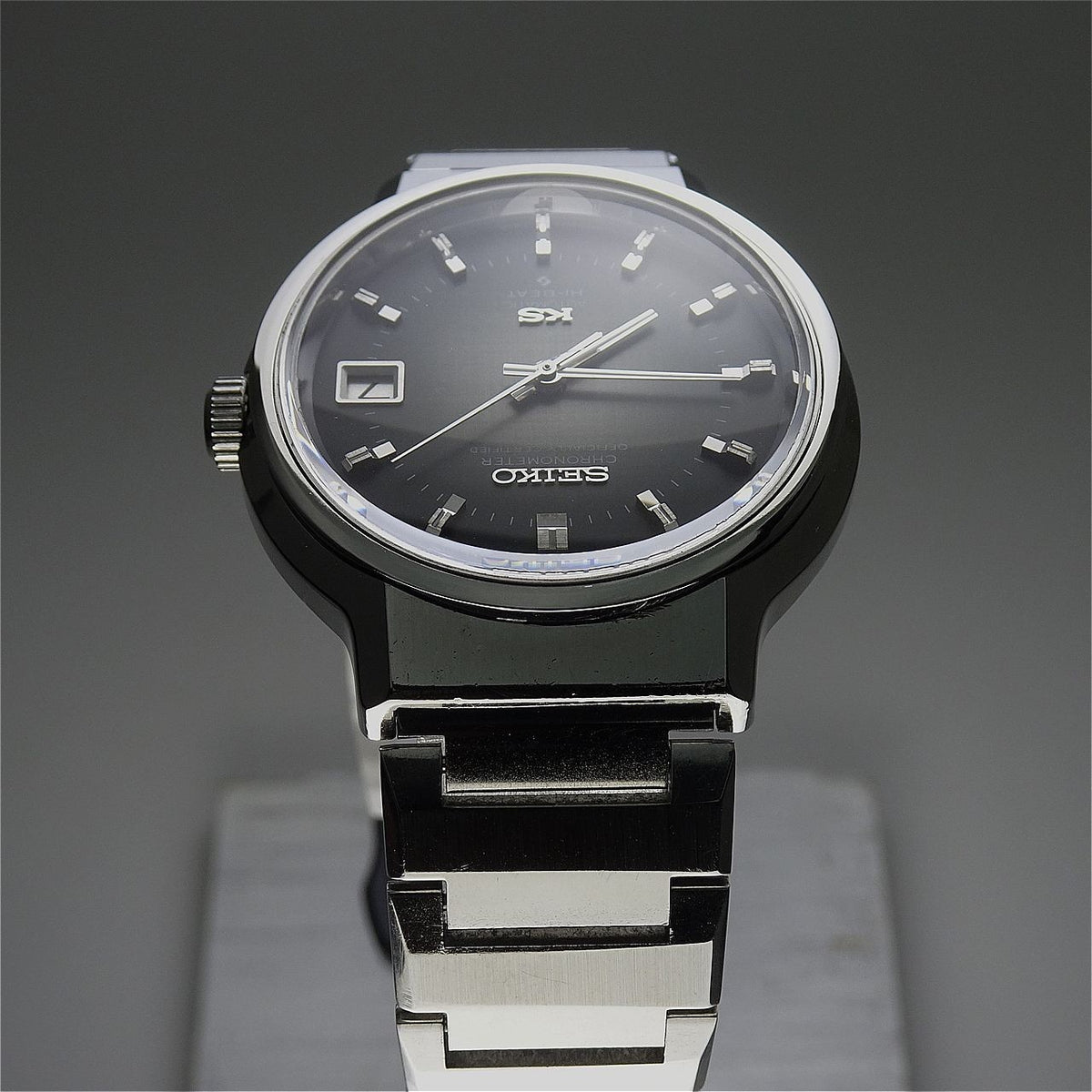 Vintage 1972 JAPAN KING SEIKO CHRONOMETER 5625-7170 25Jewels Automatic.