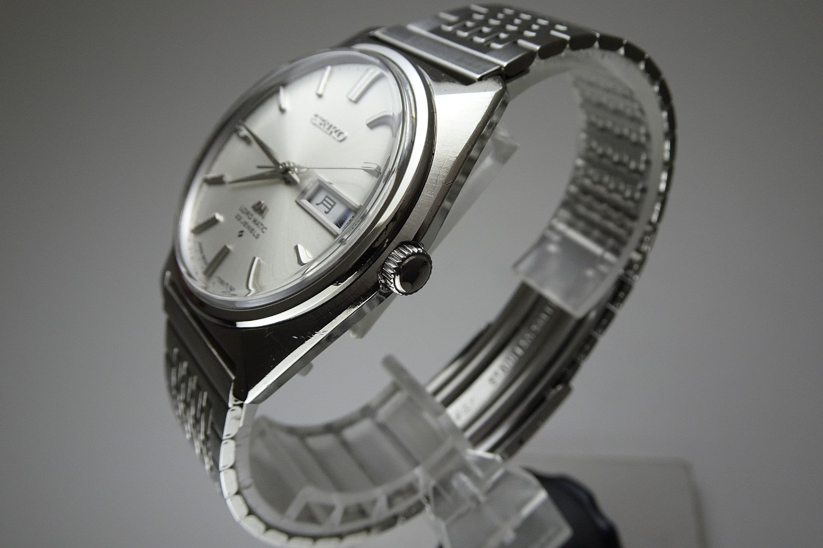 Vintage 1969 JAPAN SEIKO LORD MATIC WEEKDATER 5606-7000 23Jewels Automatic.