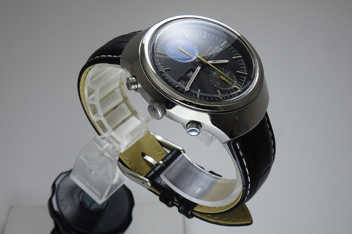 Serviced Vintage 1971 JAPAN SEIKO 5 SPORTS SPEED-TIMER 6138-0020 21J Automatic.
