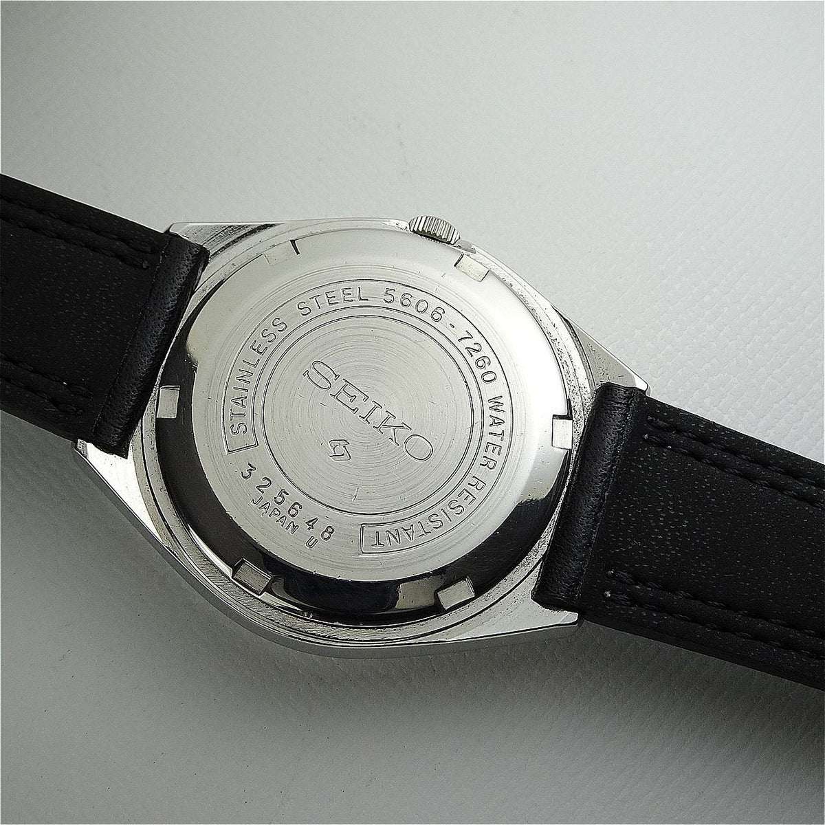 Serviced Vintage 1973 JAPAN SEIKO LORD MATIC WEEKDATER 5606-7260 23J Automatic.