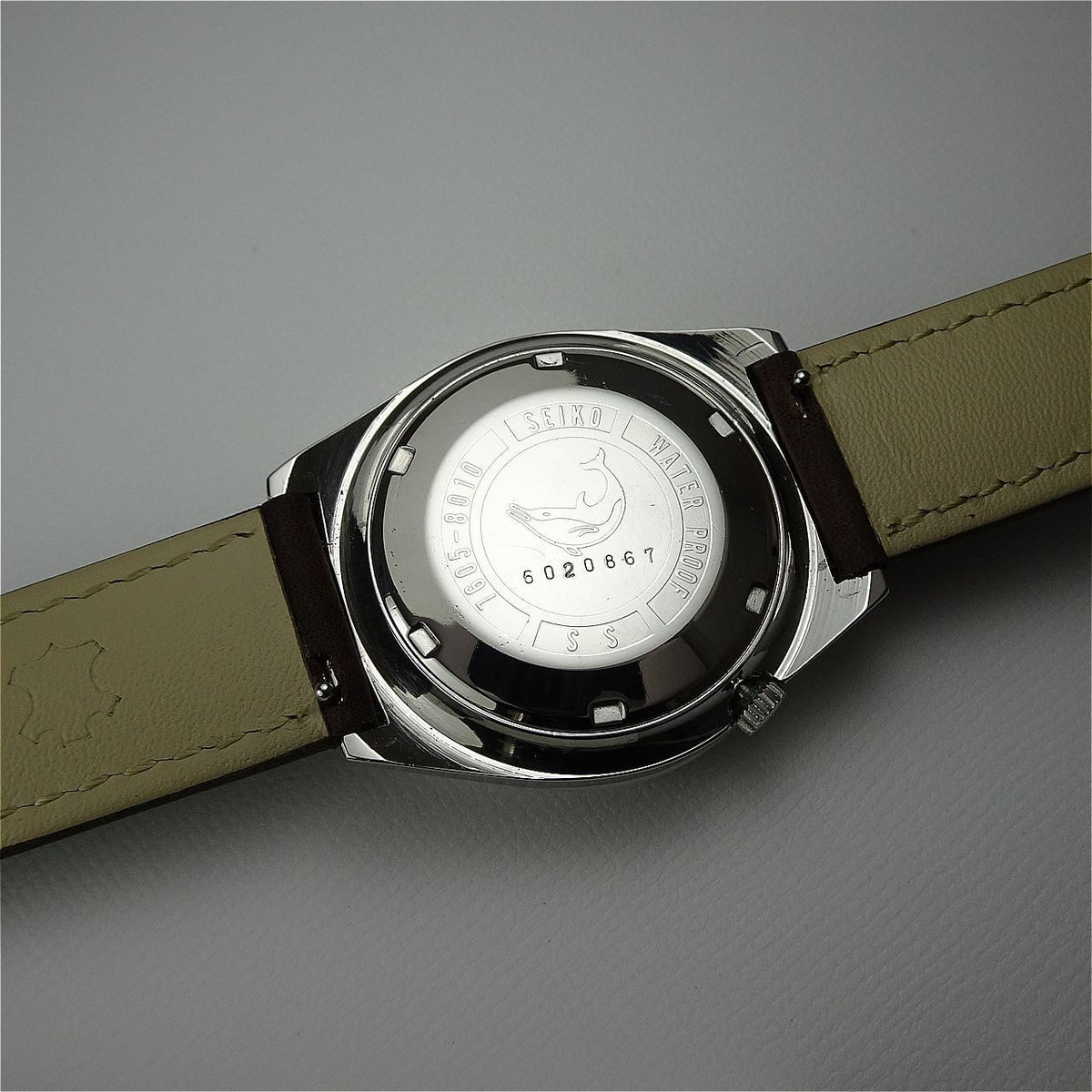 Vintage 1966 JAPAN SEIKO SPORTSMATIC CALENDAR DELUXE 7605-8010 23Jewels Automati