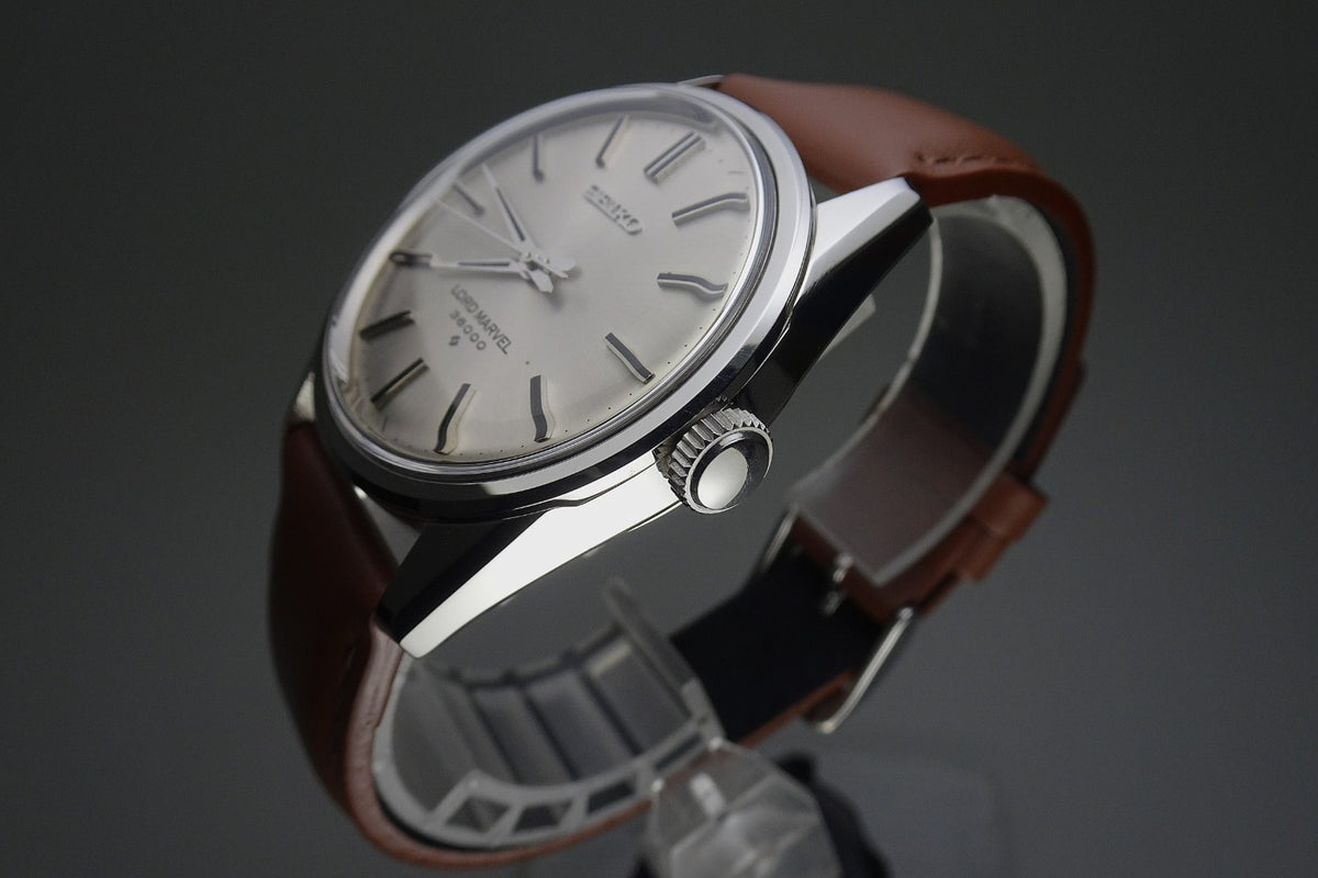 Serviced Vintage 1976 JAPAN SEIKO LORD MARVEL 36000 5740-8000 23J Hand-winding.
