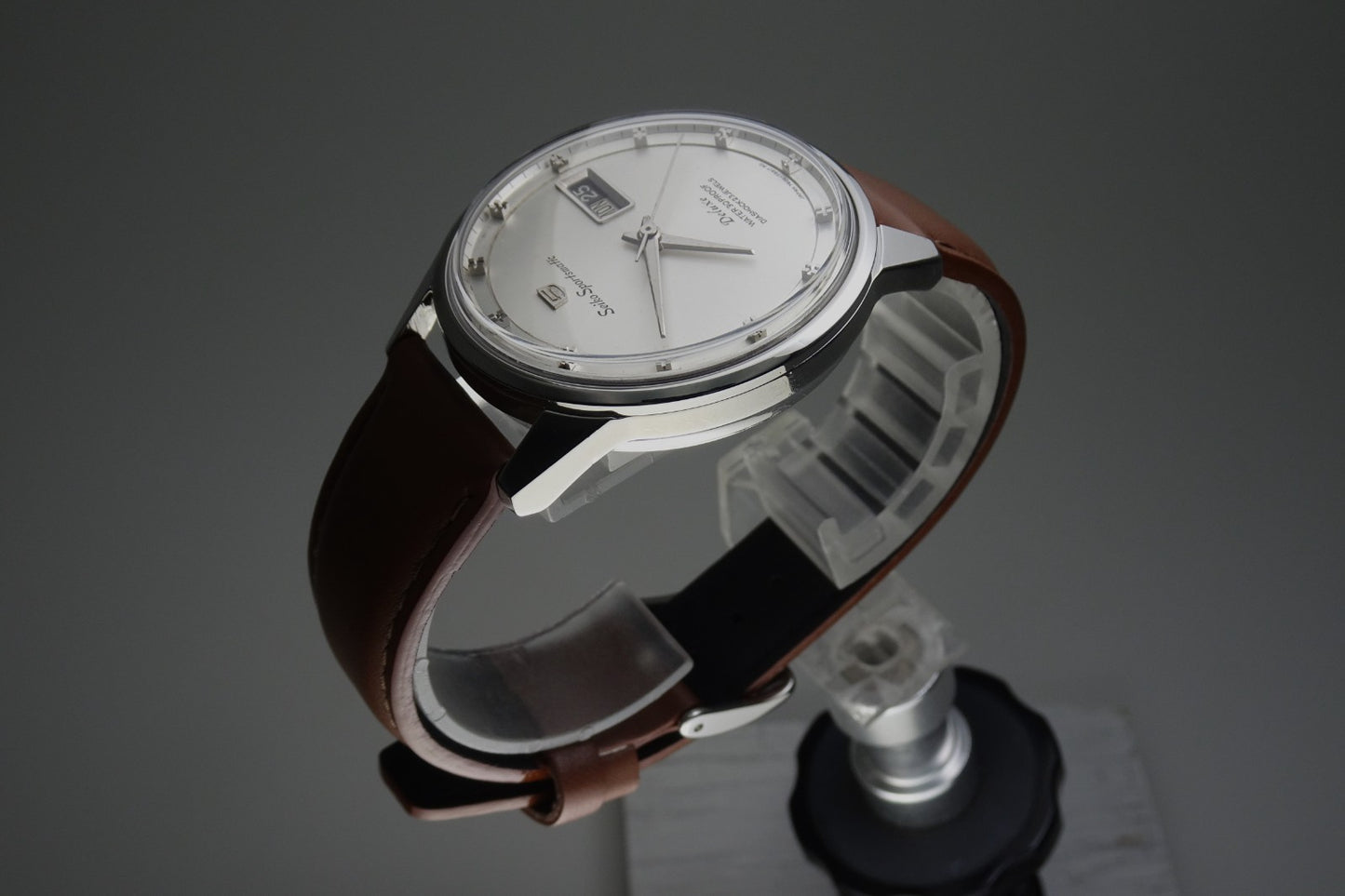 Vintage 1965 JAPAN SEIKO SPORTSMATIC5 DX 7606-7982 23Jewels Automatic.