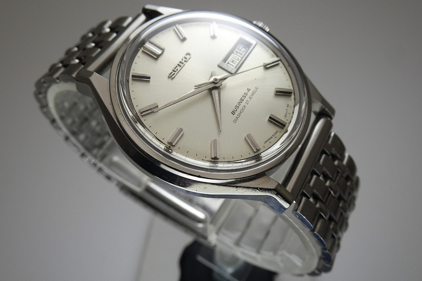 Vintage 1967 JAPAN SEIKO BUSINESS-A 8346-8000 27Jewels Automatic.