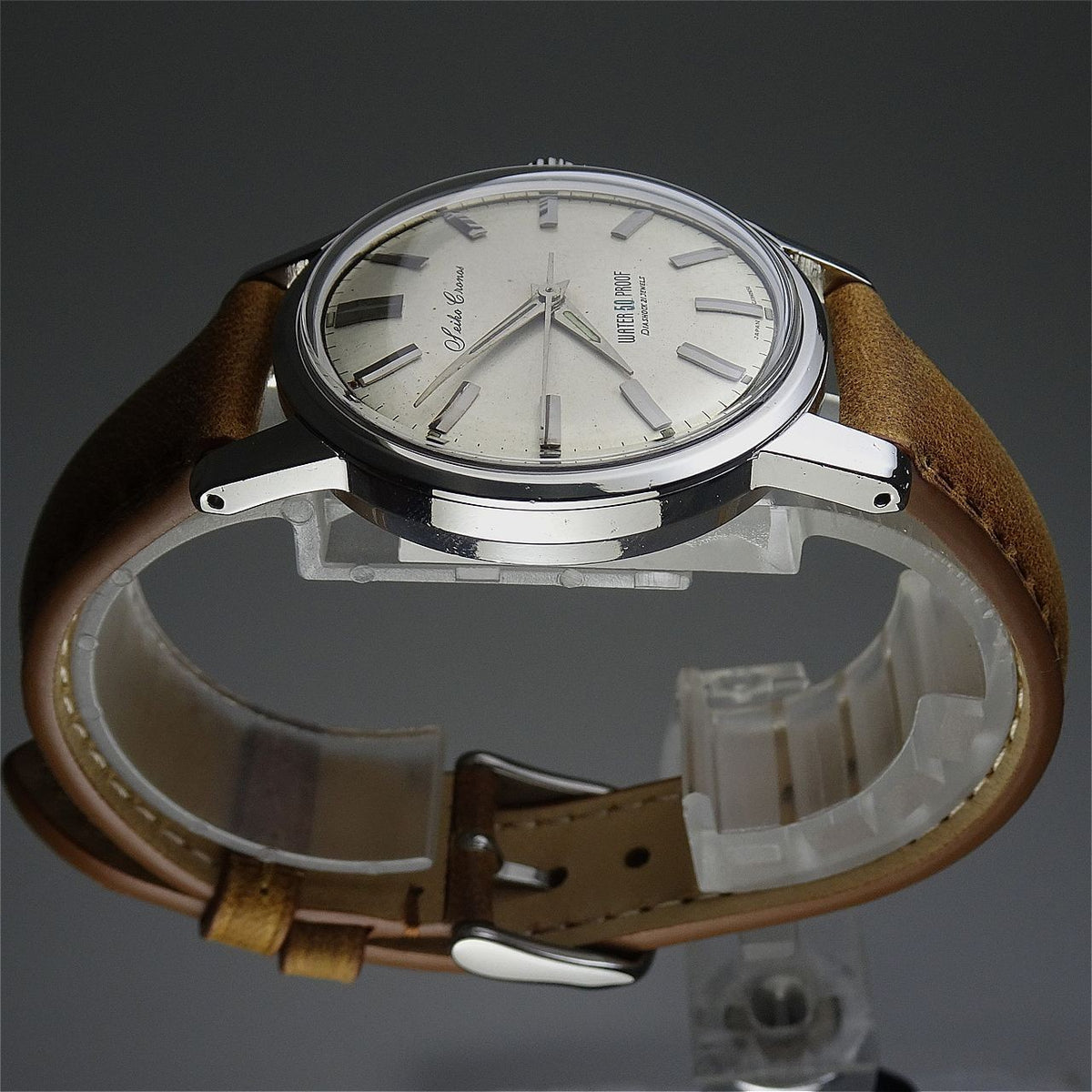 Vintage 1962 JAPAN SEIKO CRONOS J13046 21Jewels Hand-winding.