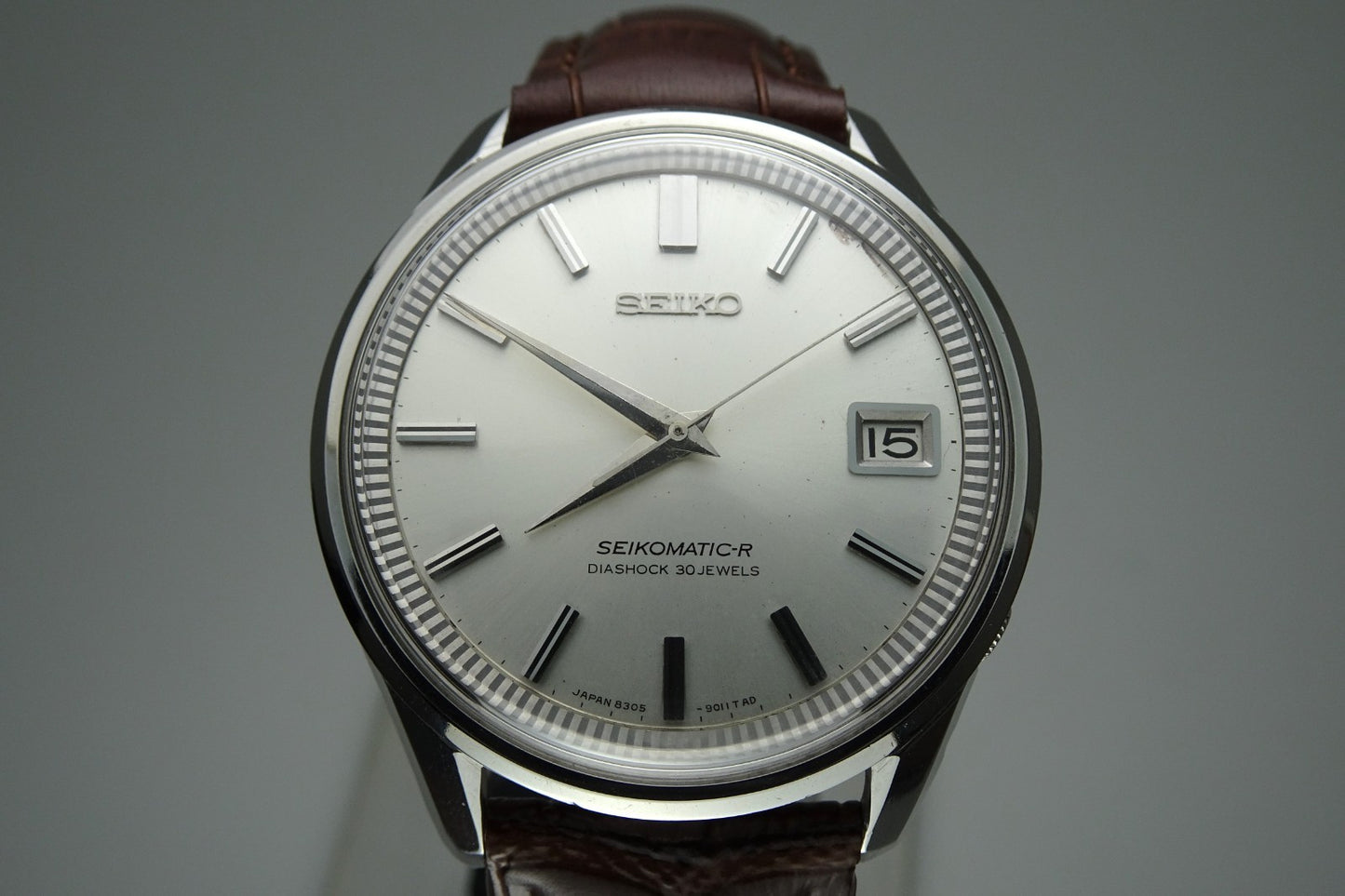 Serviced Vintage 1965 JAPAN SEIKO SEIKOMATIC-R 8305-9010 30Jewels Automatic.