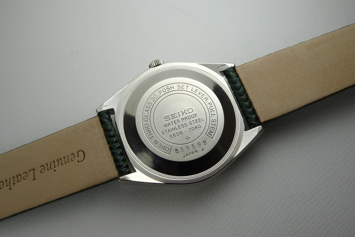 Vintage 1968 JAPAN SEIKO LORD MATIC WEEKDATER 5606-7040 23Jewels Automatic.