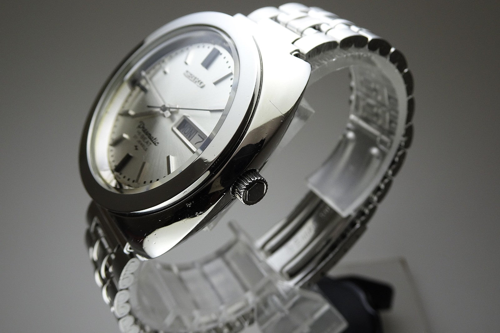 Vintage 1969 JAPAN SEIKO 51 PRESMATIC WEEKDATER 5146-7030 27Jewels Automatic.