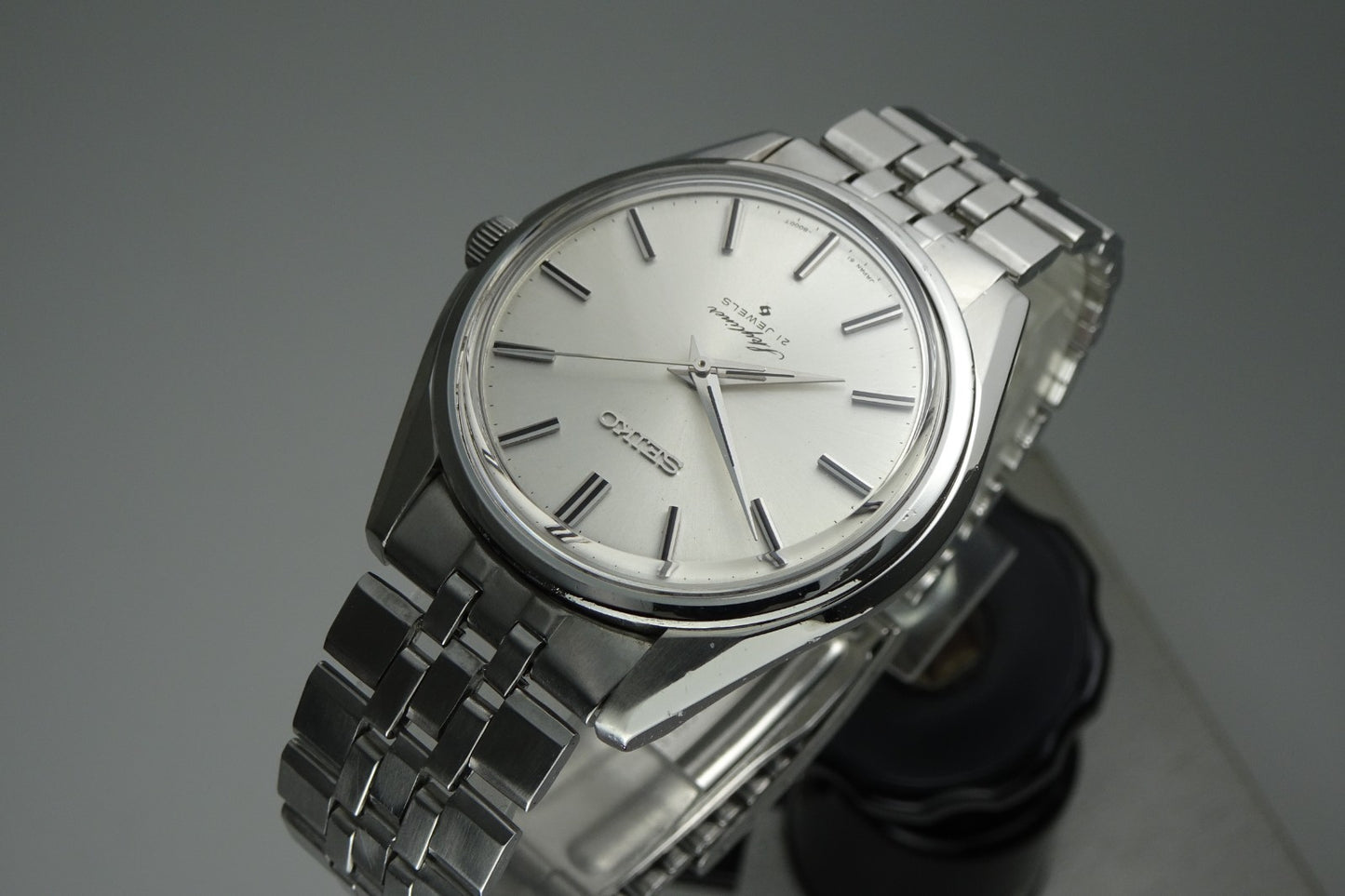 Serviced Vintage 1971 JAPAN SEIKO SKYLINER 6100-8000 21Jewels Hand-winding.
