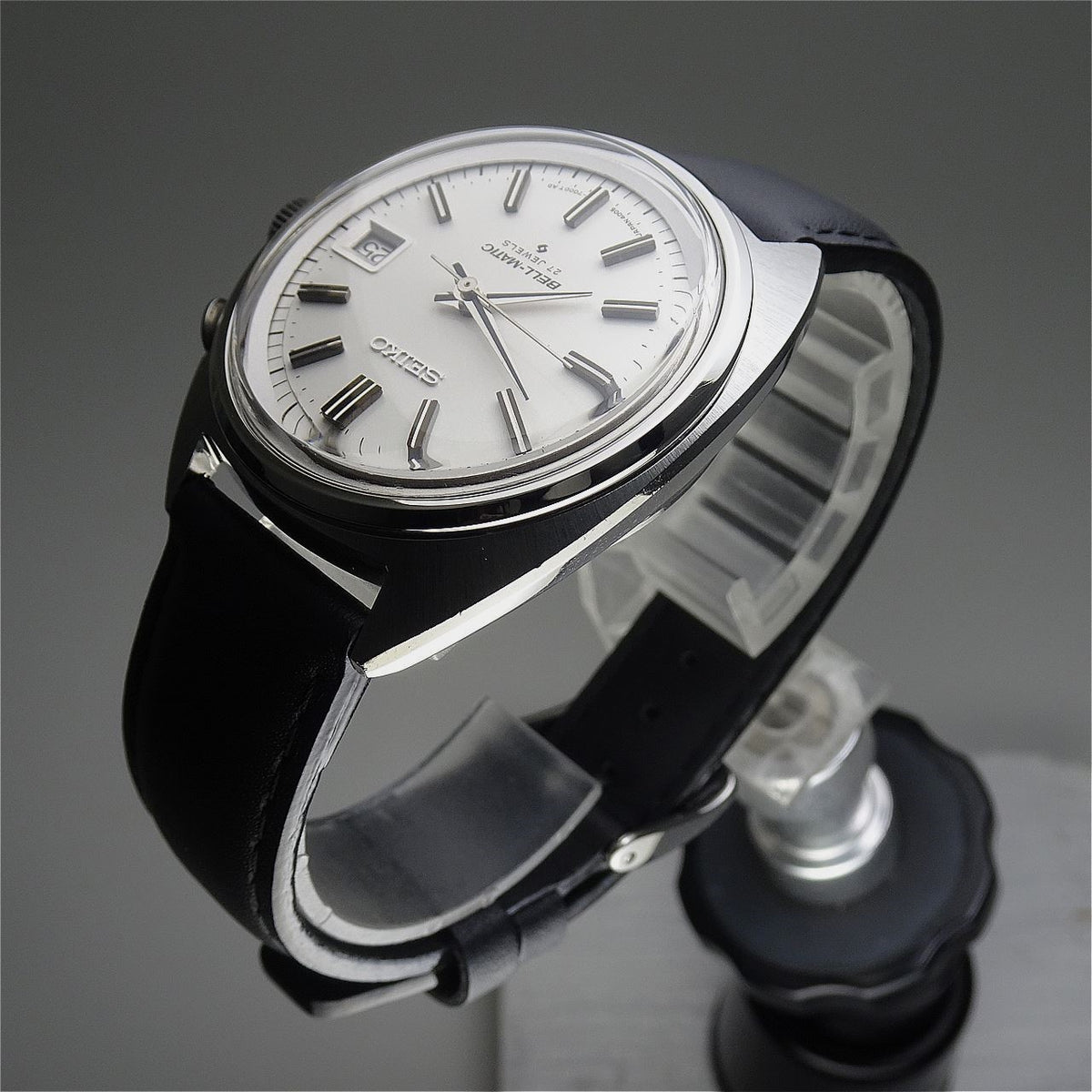 Vintage 1968 JAPAN SEIKO SEIKO BELL-MATIC CALENDAR 4005-7000 27Jewels Automatic.